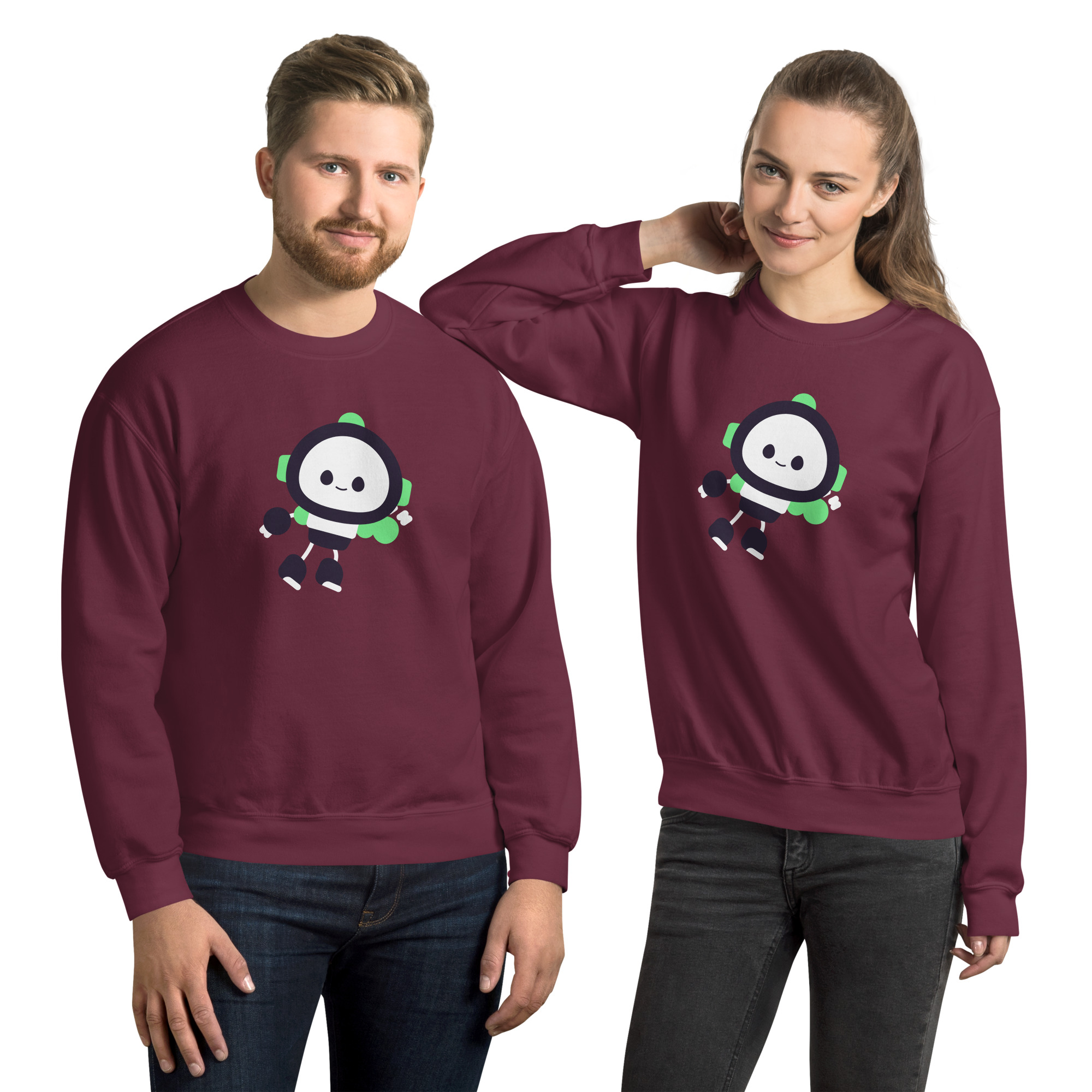 Unisex Sweatshirt "Cute Bot" - Image 17