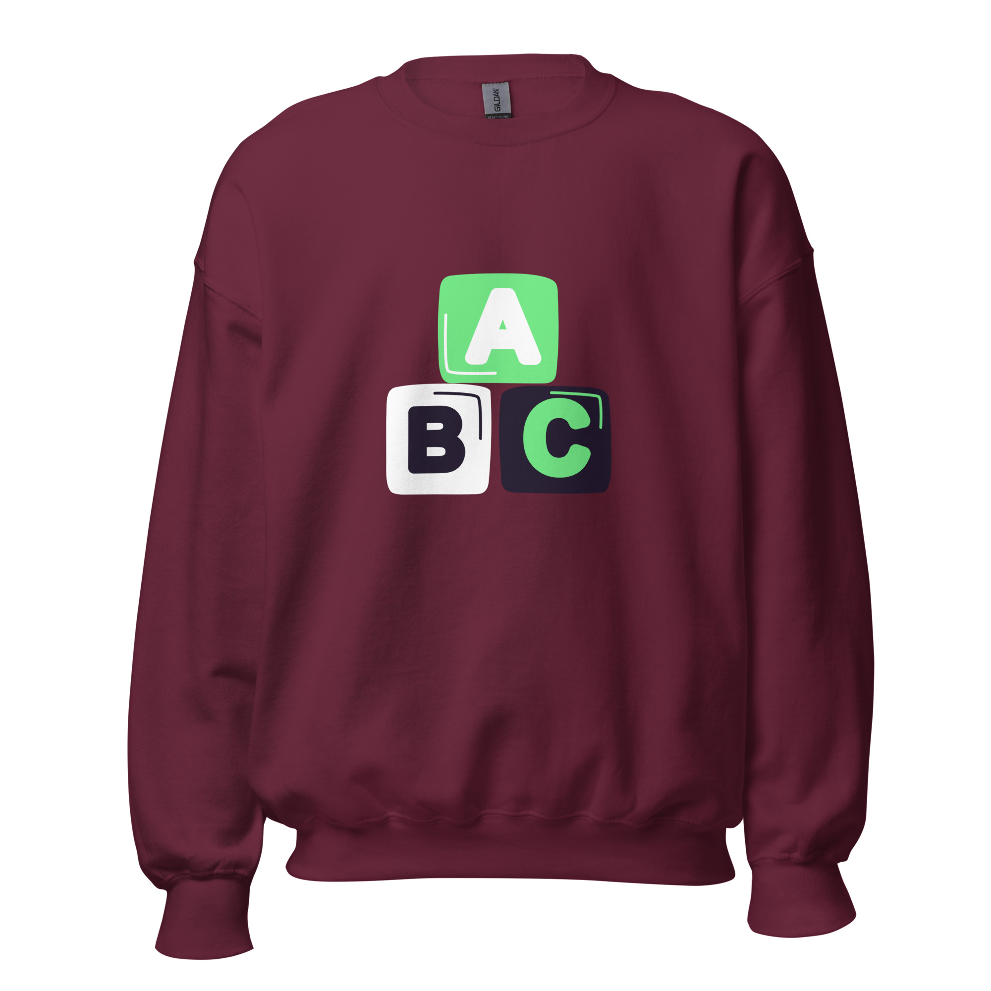 Unisex Sweatshirt "ABC" - Image 5