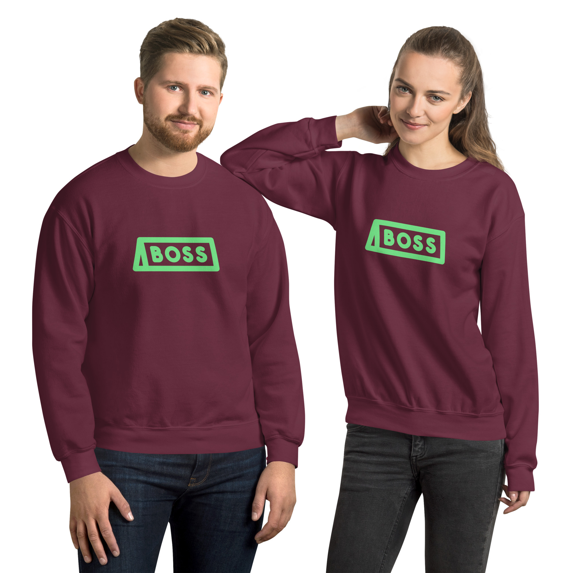 Unisex Sweatshirt "BOSS" - Image 17