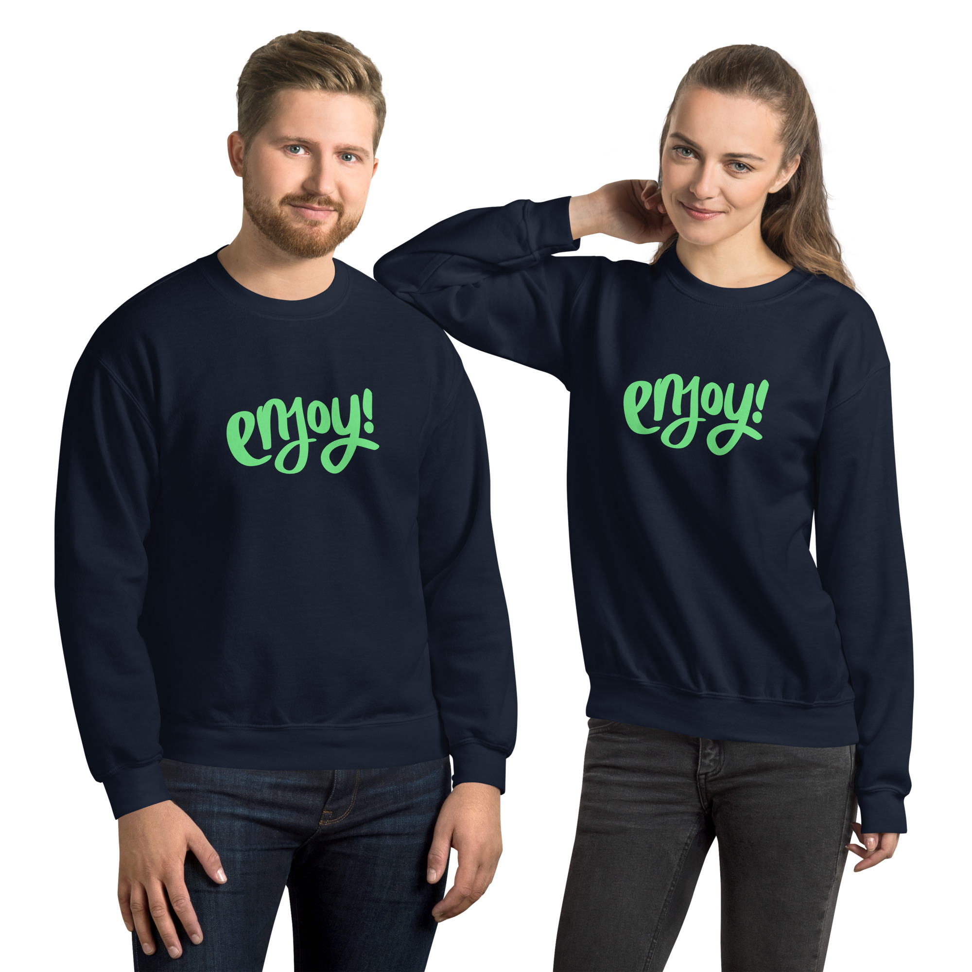 Unisex Sweatshirt "ENJOY!" - Image 14