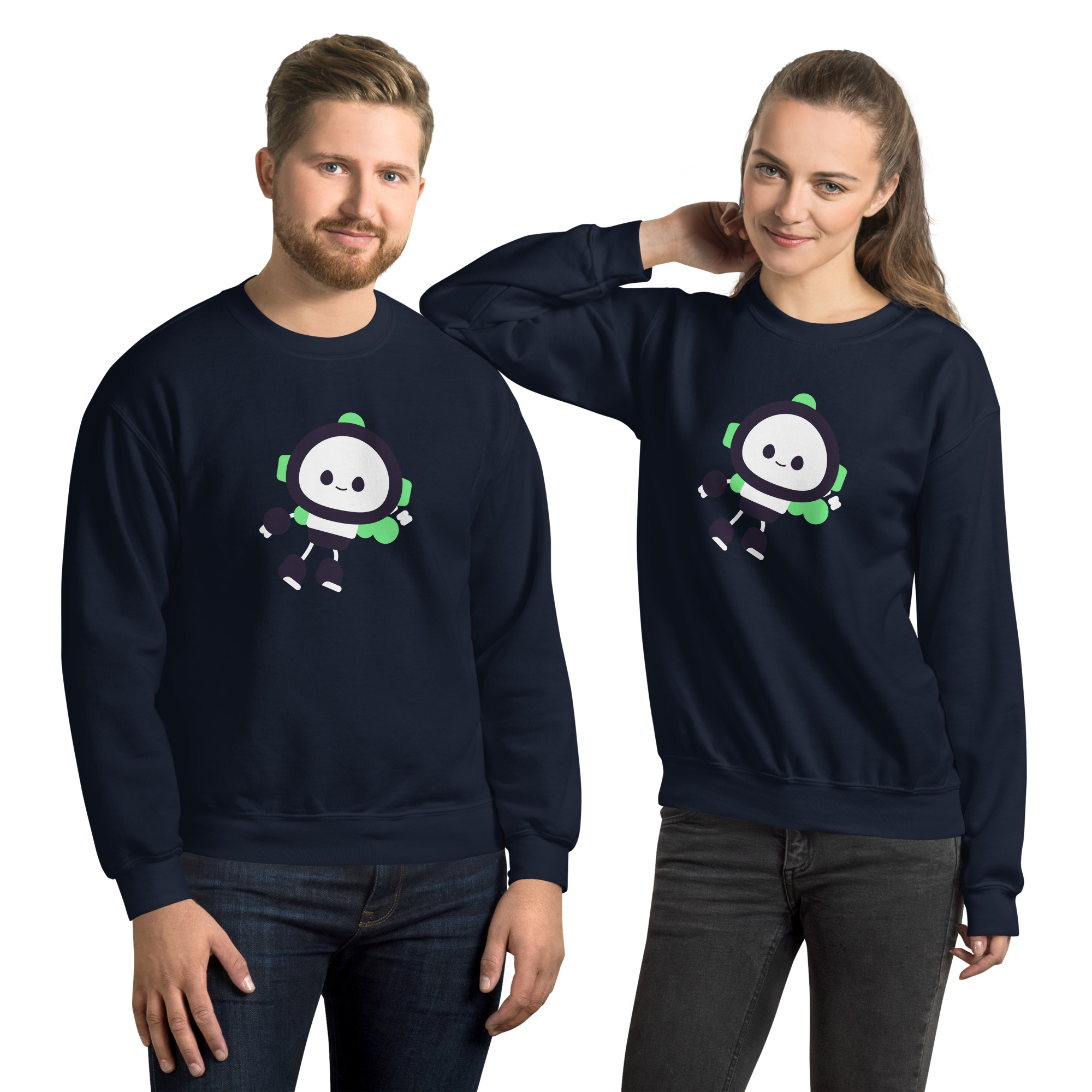 Unisex Sweatshirt "Cute Bot" - Image 14