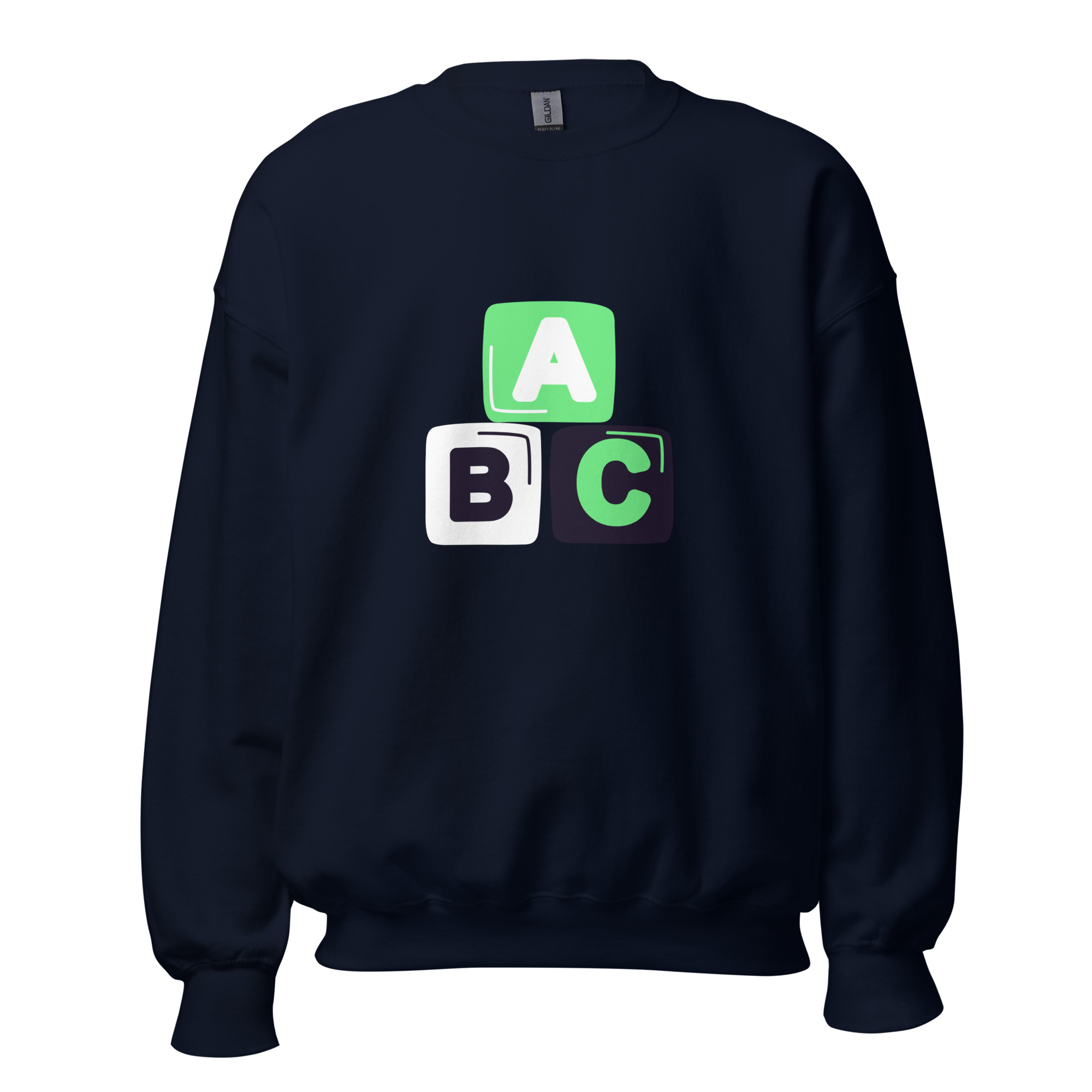 Unisex Sweatshirt "ABC" - Image 2