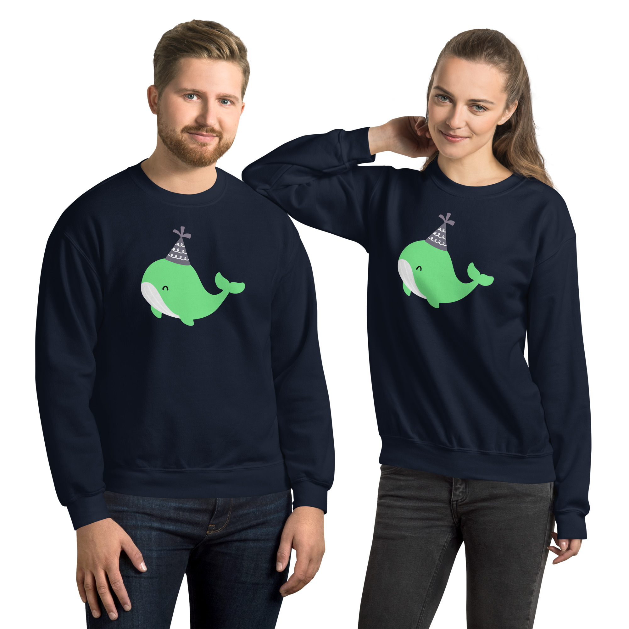 Unisex Sweatshirt "Party Whale" - Image 14