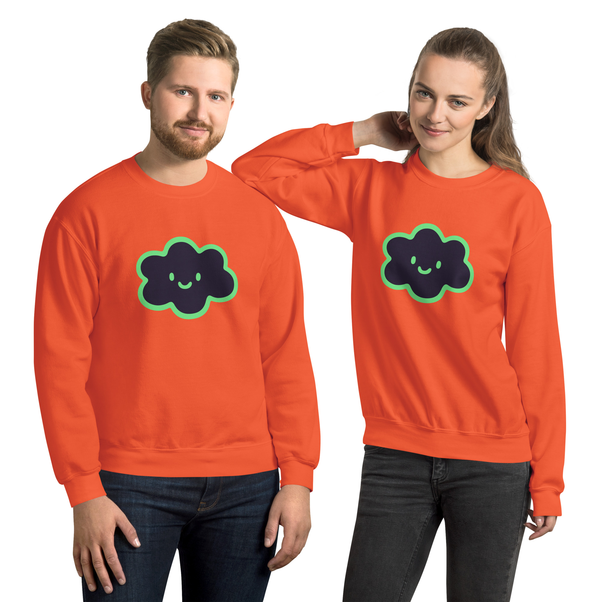 Unisex Sweatshirt "Happy Cloud" - Image 16