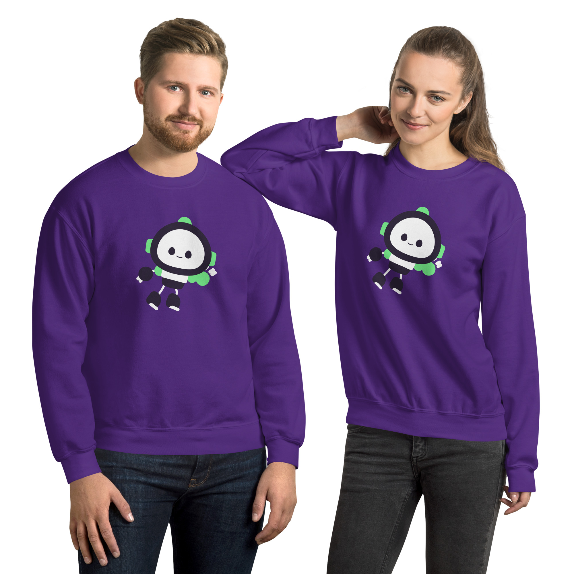 Unisex Sweatshirt "Cute Bot" - Image 16