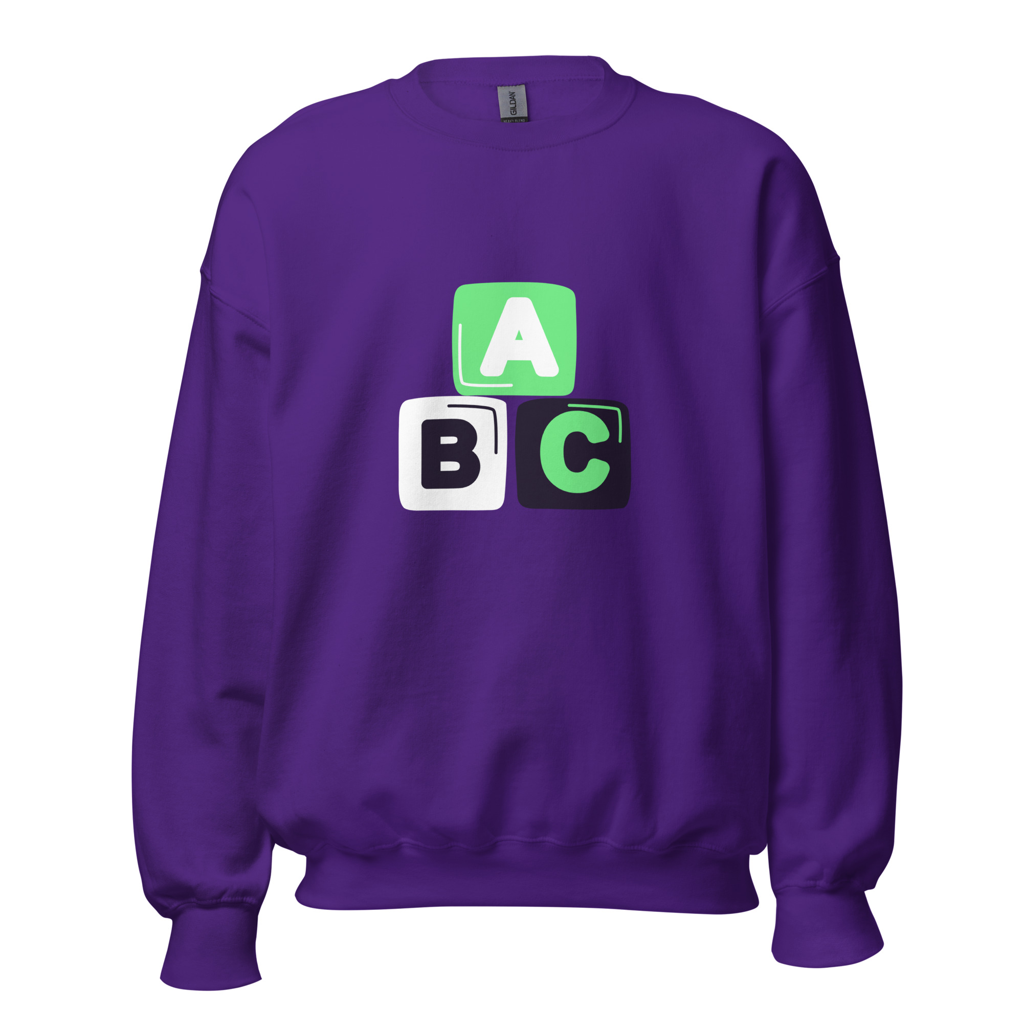 Unisex Sweatshirt "ABC" - Image 4