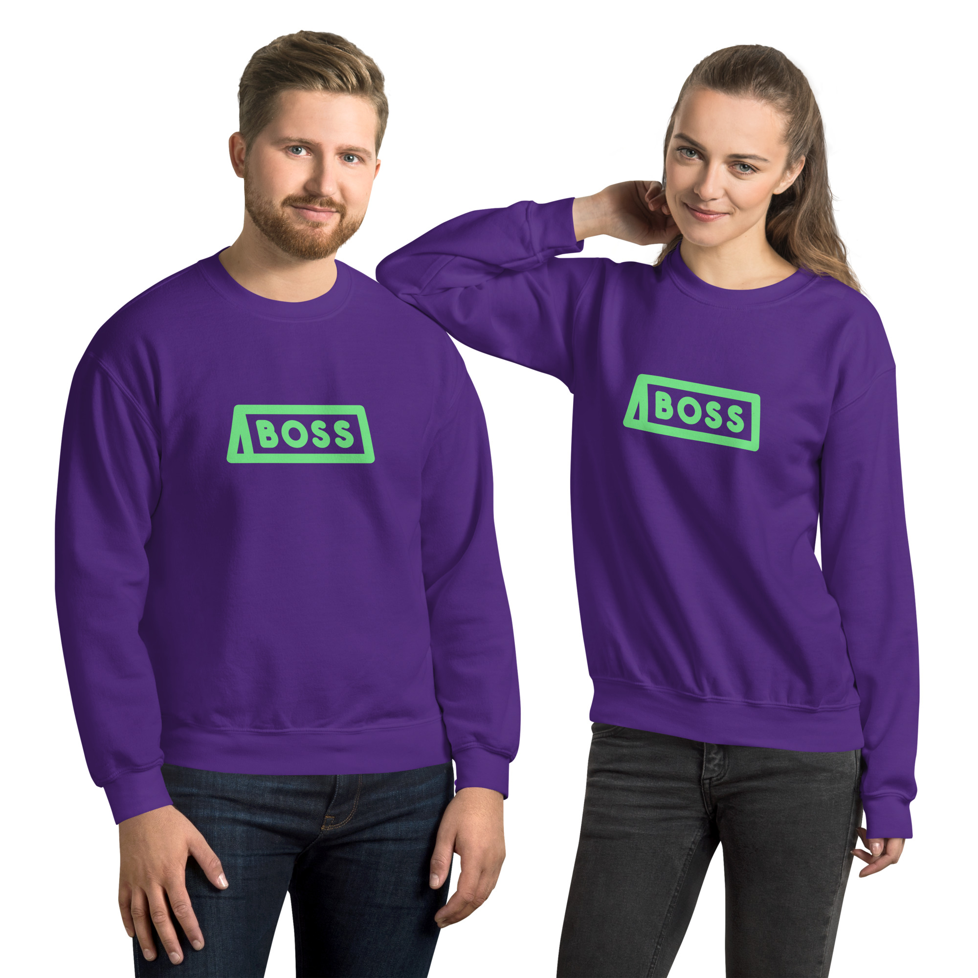 Unisex Sweatshirt "BOSS" - Image 16