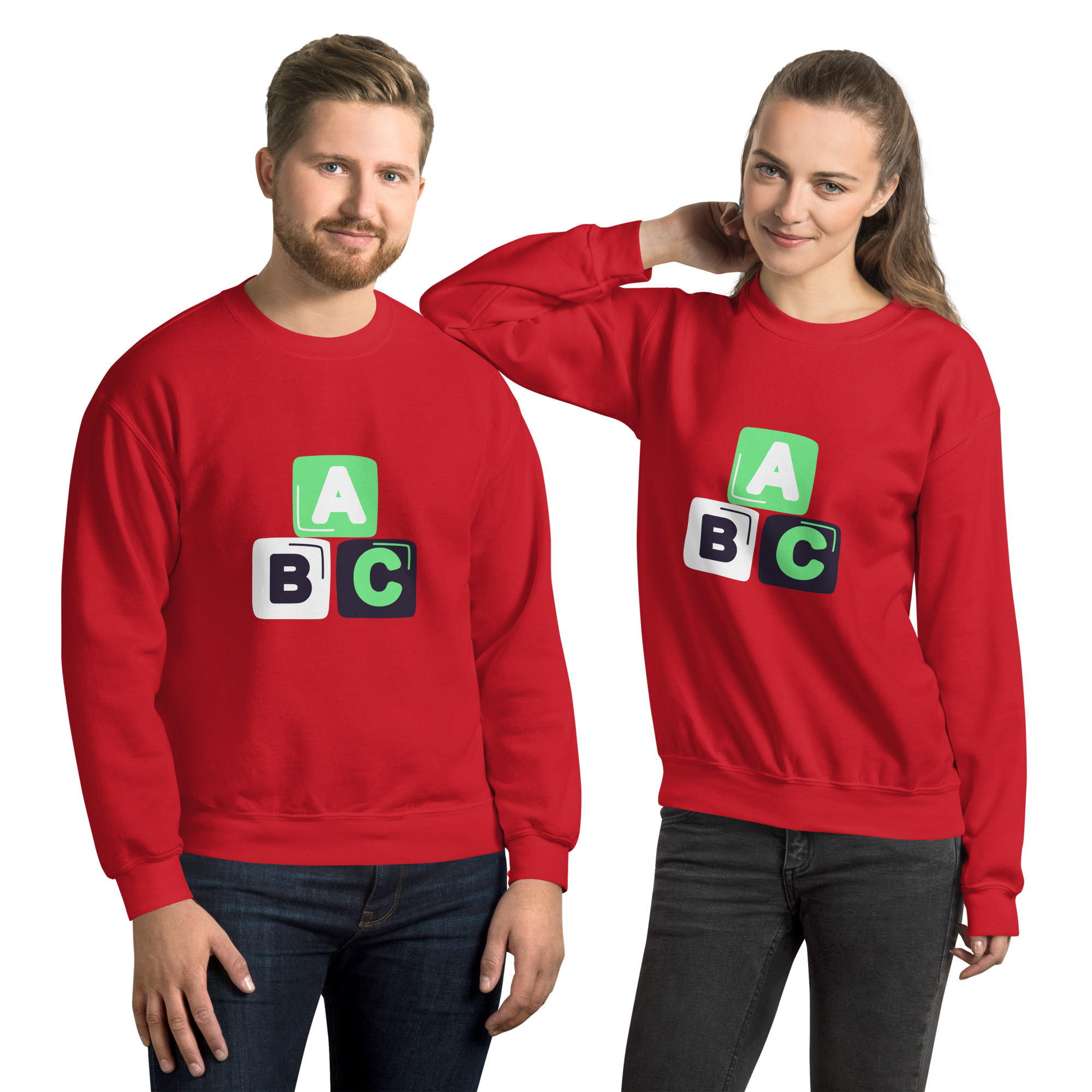 Unisex Sweatshirt "ABC" - Image 18