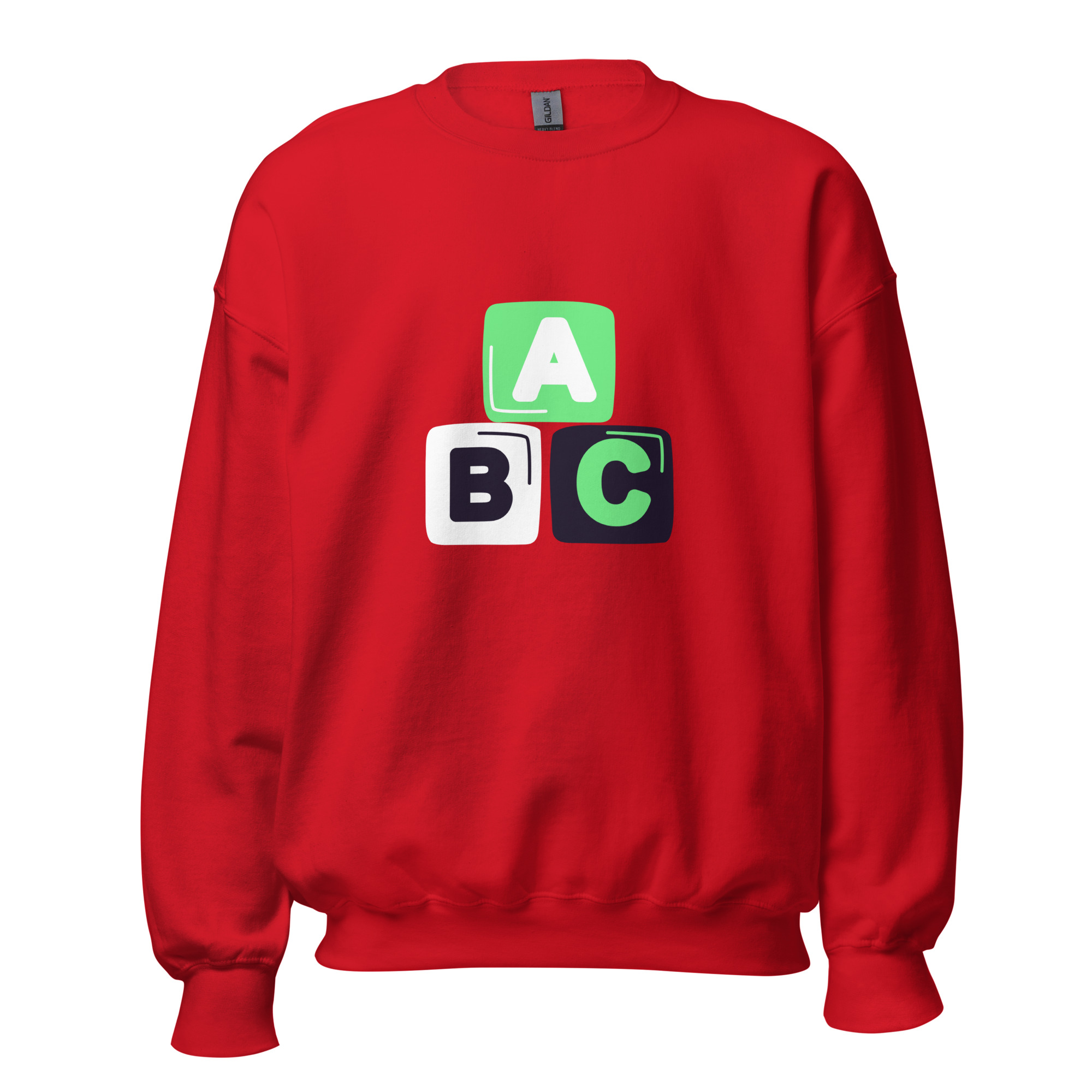Unisex Sweatshirt "ABC" - Image 6