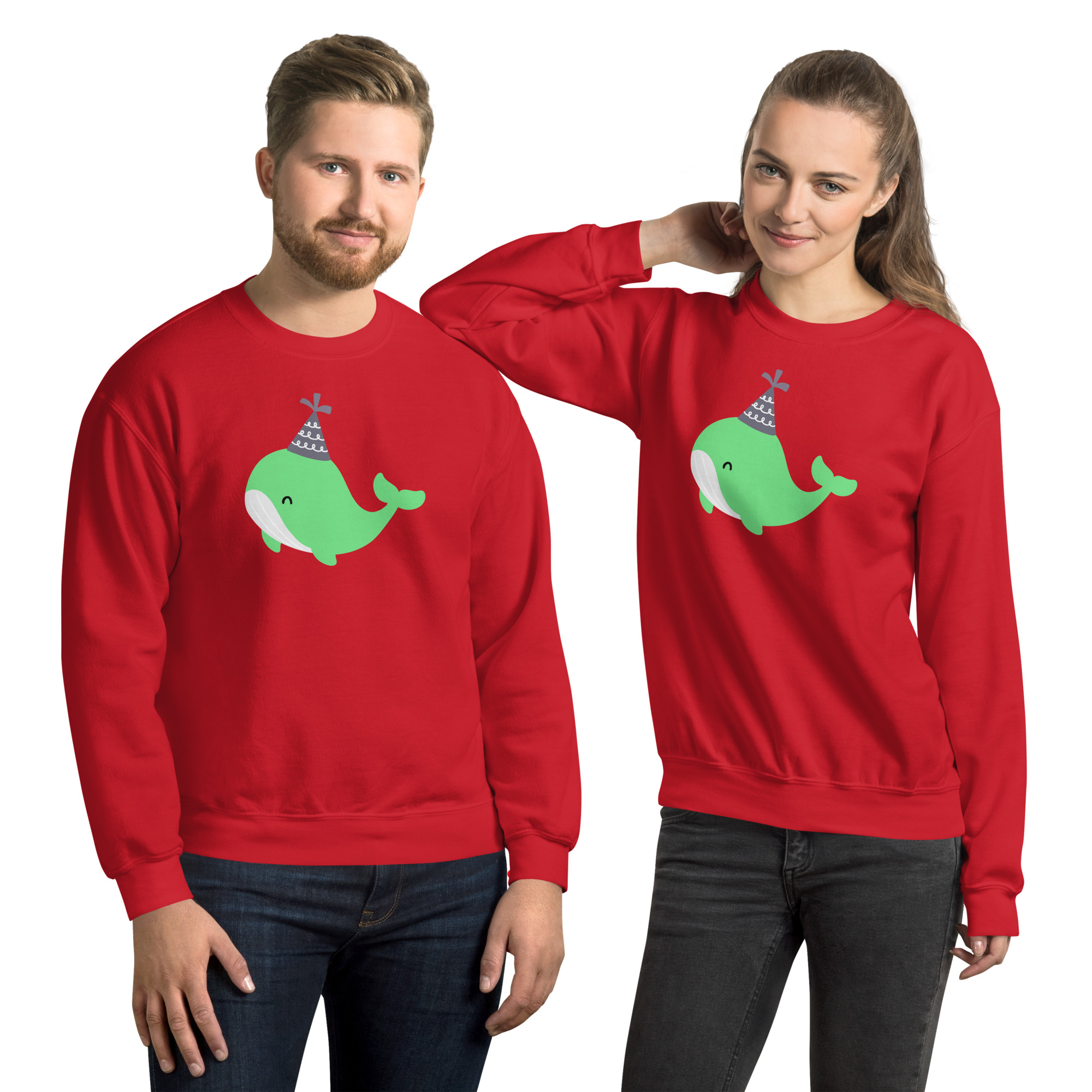 Unisex Sweatshirt "Party Whale" - Image 18