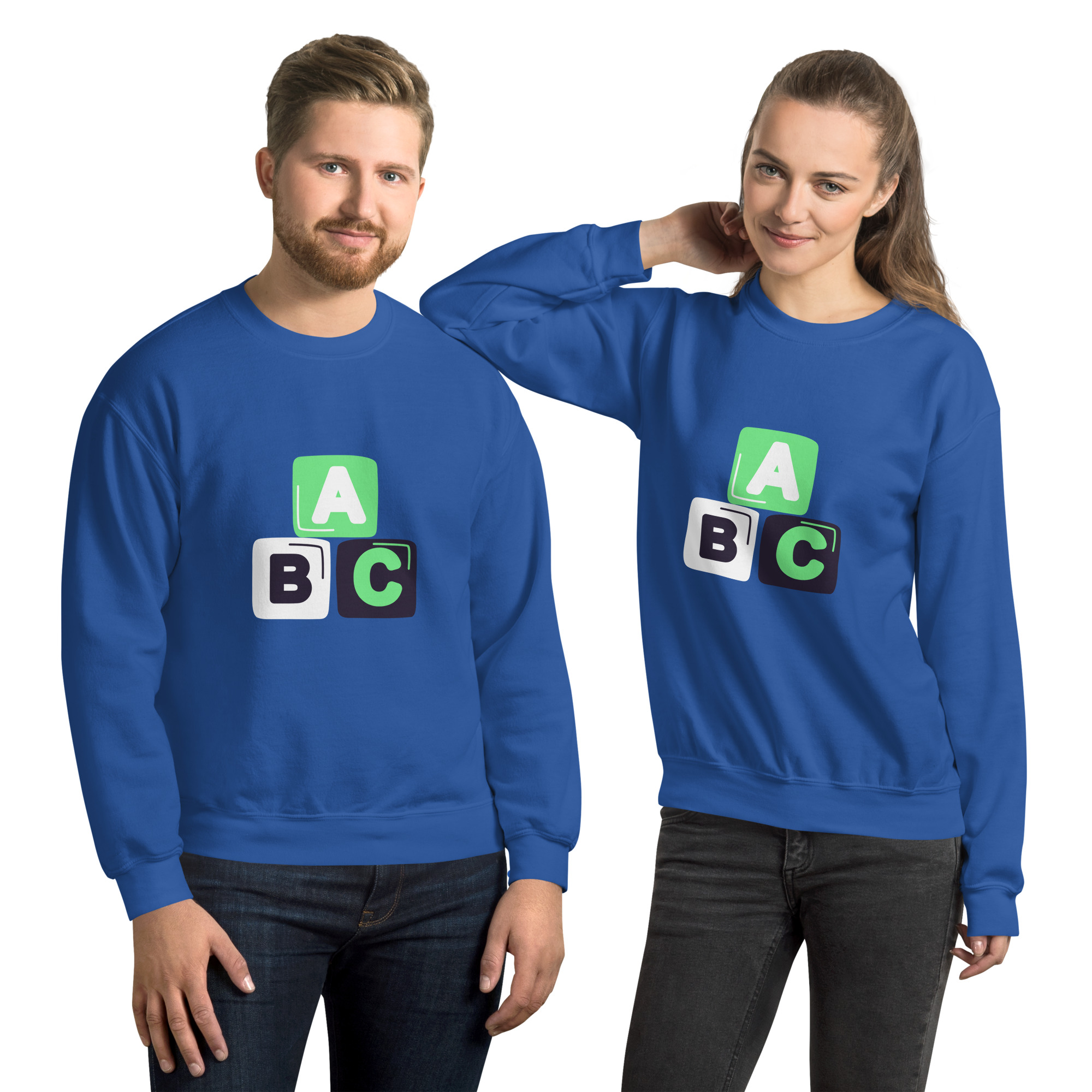 Unisex Sweatshirt "ABC" - Image 20