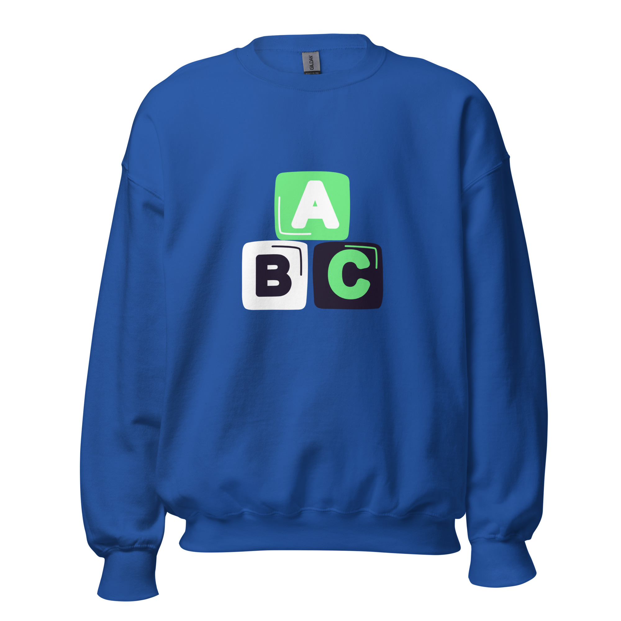 Unisex Sweatshirt "ABC" - Image 8