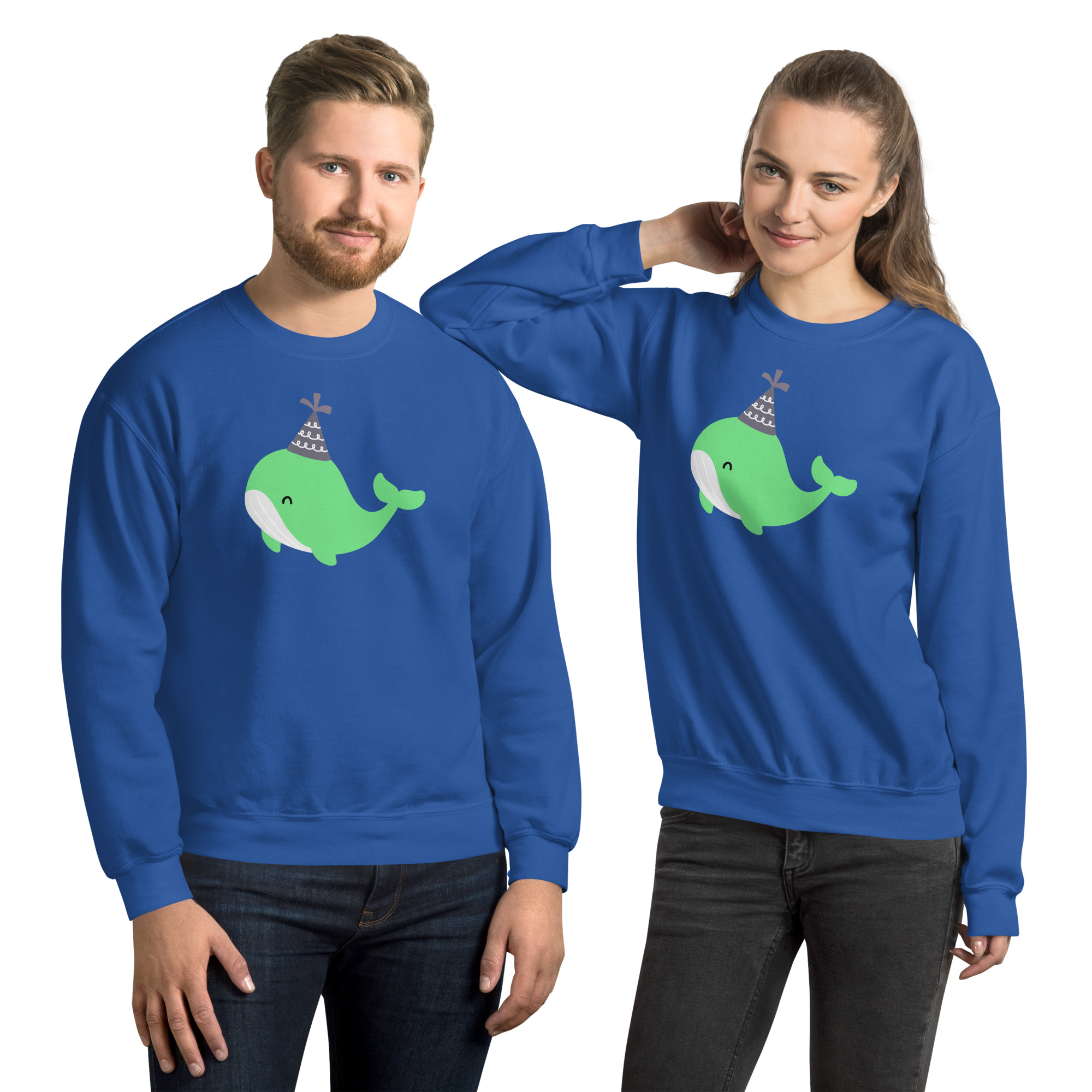 Unisex Sweatshirt "Party Whale" - Image 20