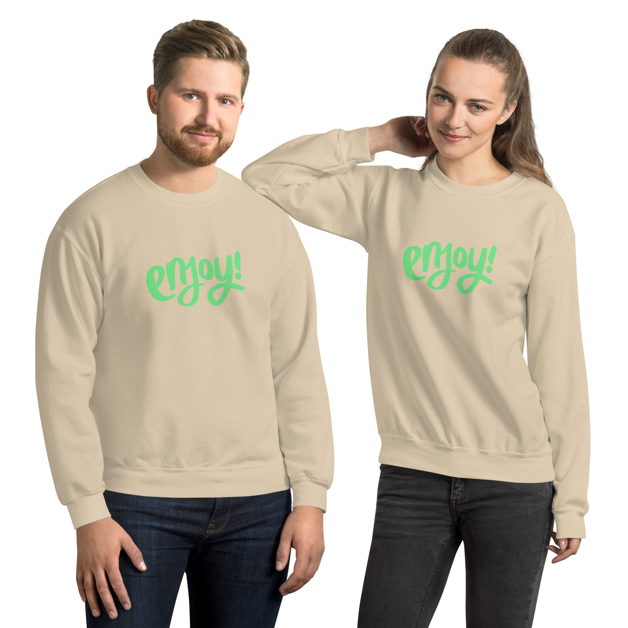 Unisex Sweatshirt "ENJOY!" - Image 23