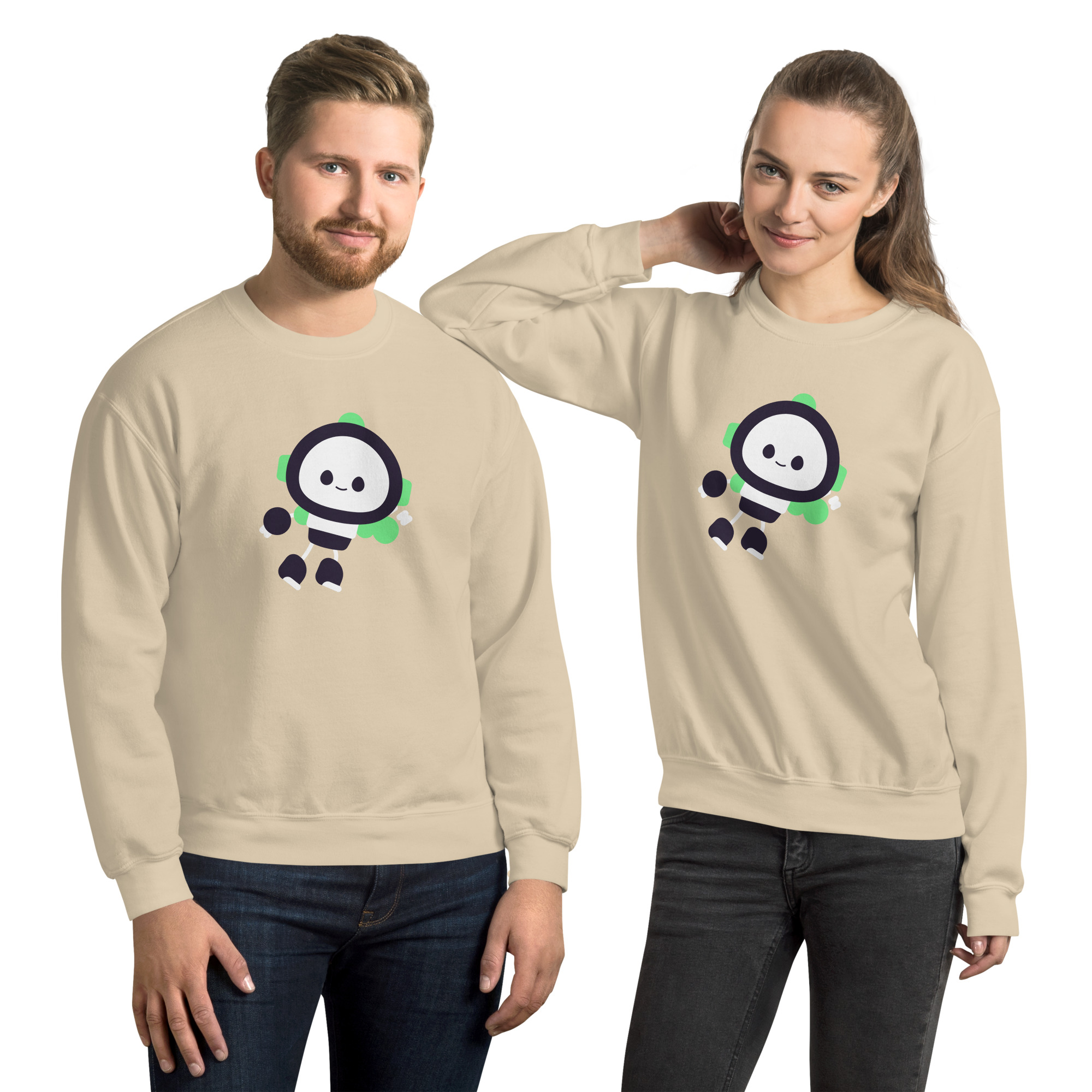 Unisex Sweatshirt "Cute Bot" - Image 23