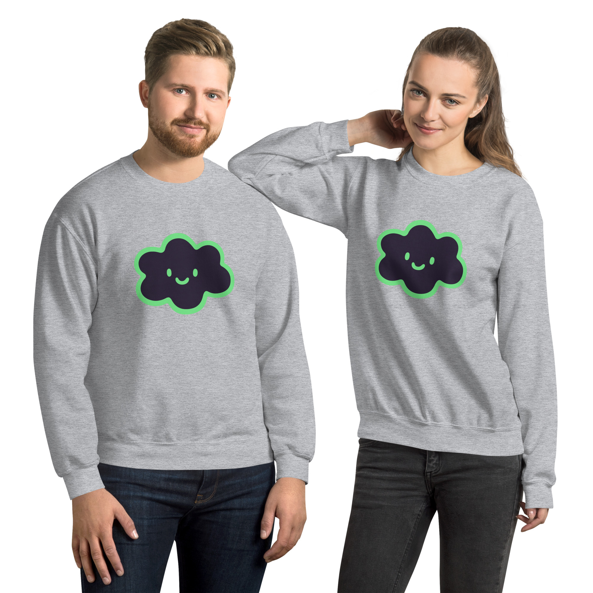 Unisex Sweatshirt "Happy Cloud" - Image 22