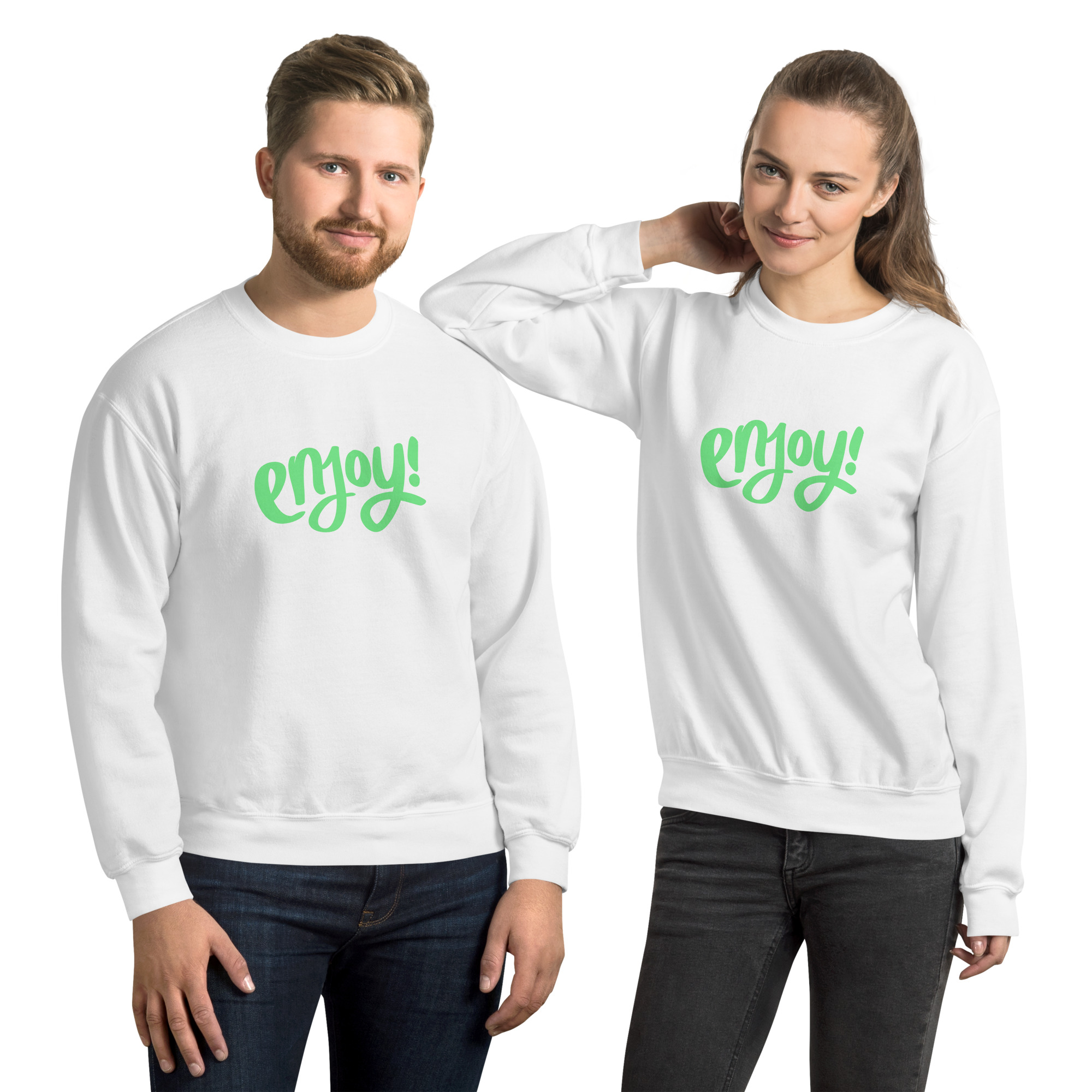 Unisex Sweatshirt "ENJOY!" - Image 24