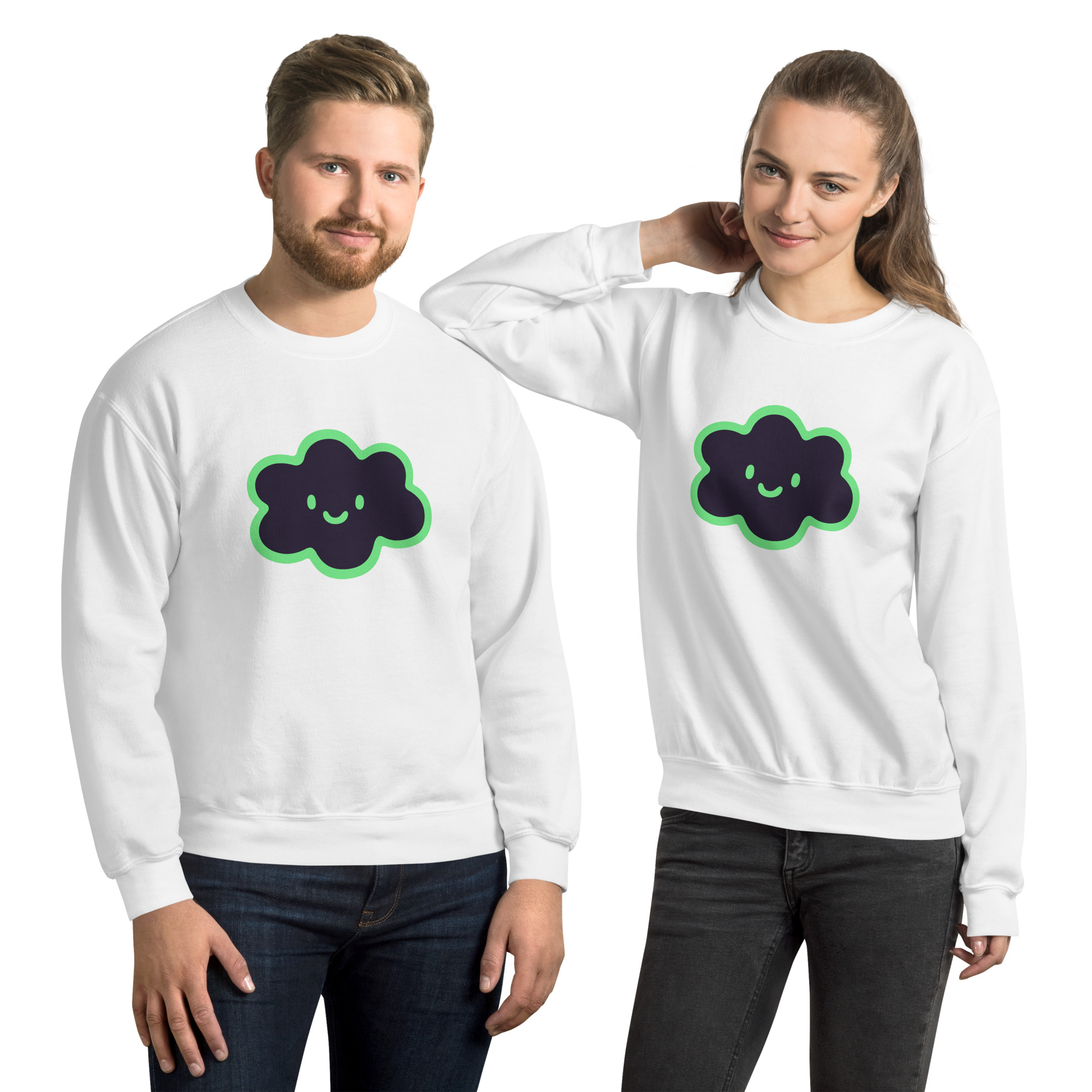 Unisex Sweatshirt "Happy Cloud" - Image 24