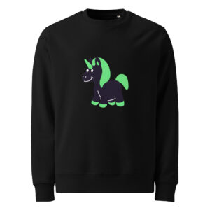 Alternative view of Unisex eco sweatshirt "Cute Fantasy"