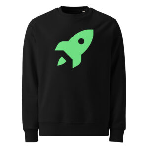 Alternative view of Unisex eco sweatshirt "Space Rush"