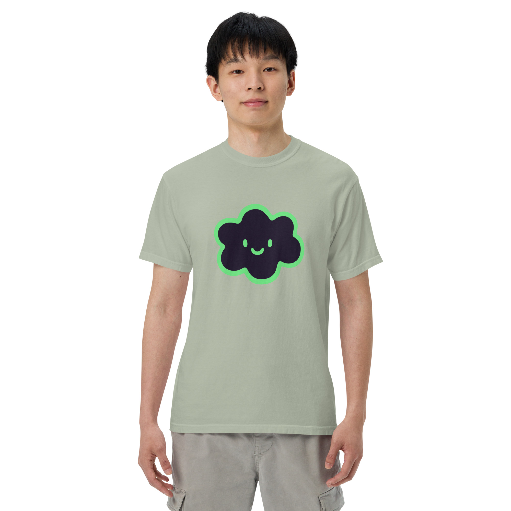 Unisex garment-dyed heavyweight t-shirt "Happy Cloud" - Image 16