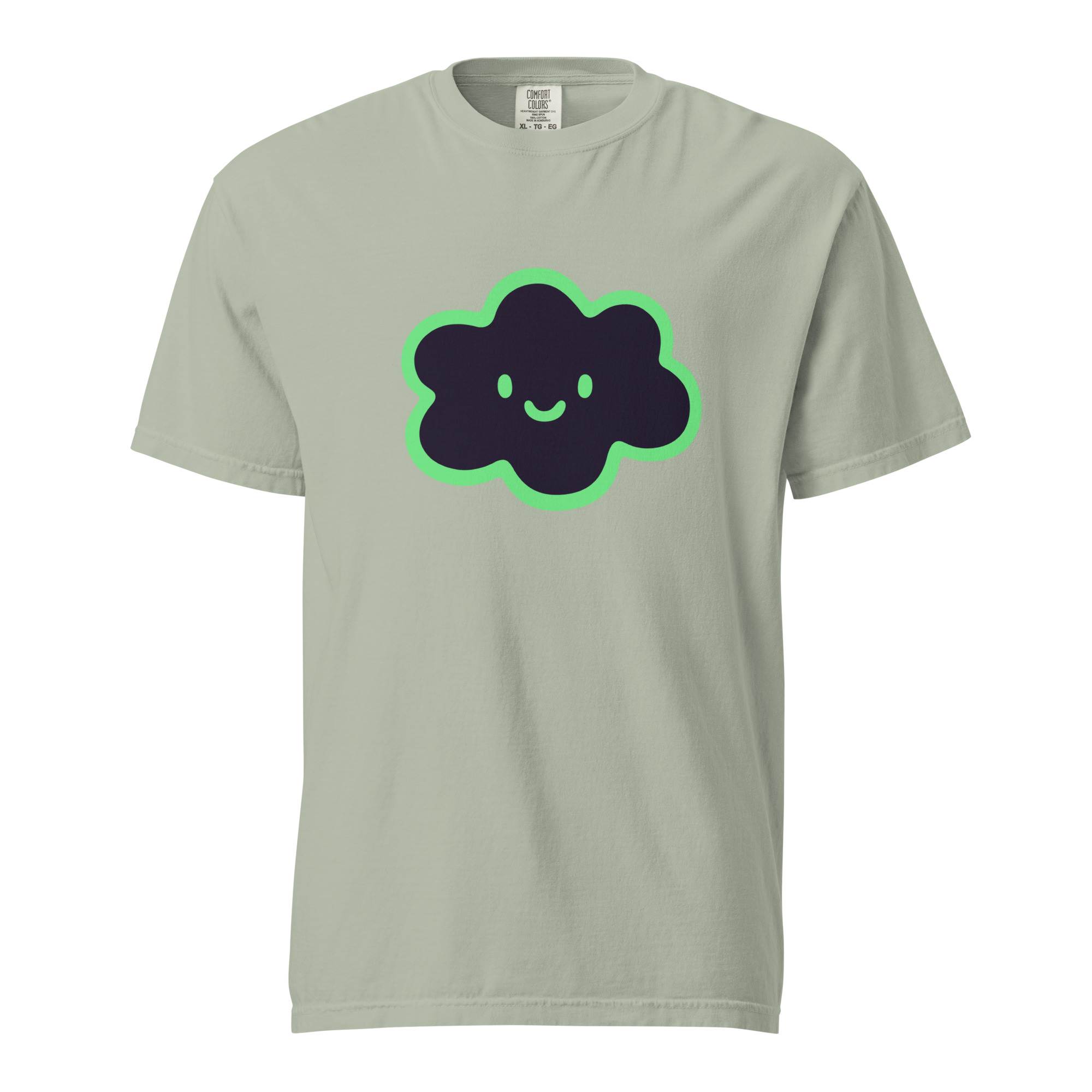 Unisex garment-dyed heavyweight t-shirt "Happy Cloud" - Image 4