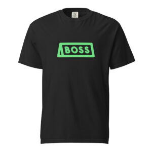 Unisex garment-dyed heavyweight t-shirt "BOSS"