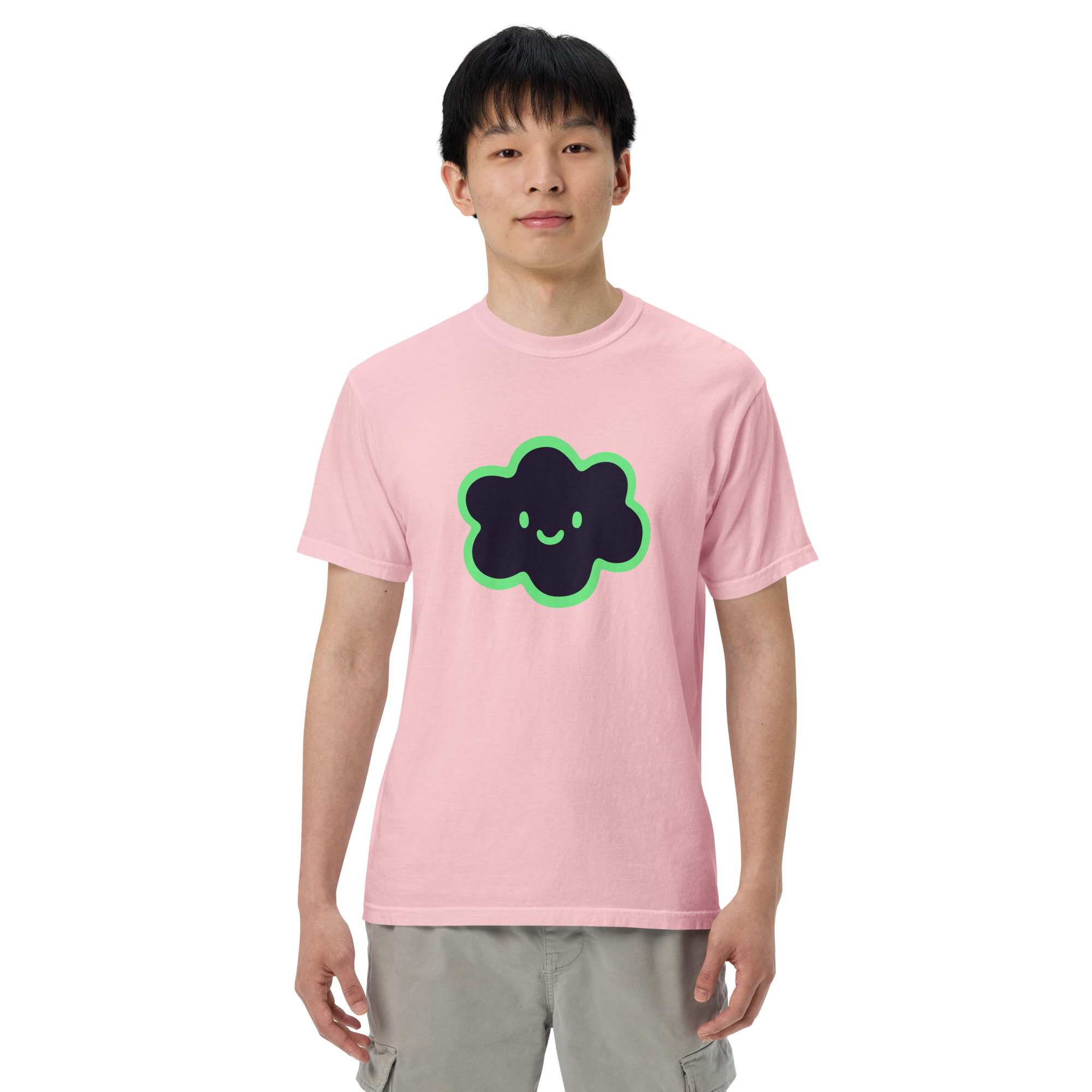 Unisex garment-dyed heavyweight t-shirt "Happy Cloud" - Image 20