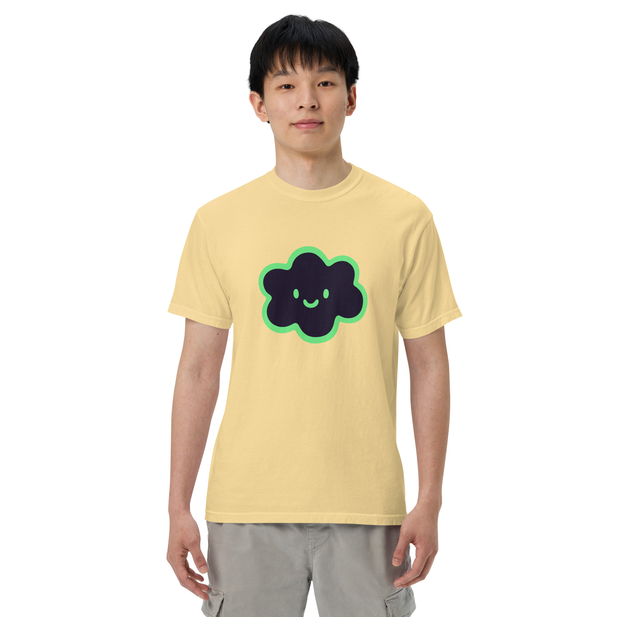 Unisex garment-dyed heavyweight t-shirt "Happy Cloud" - Image 21