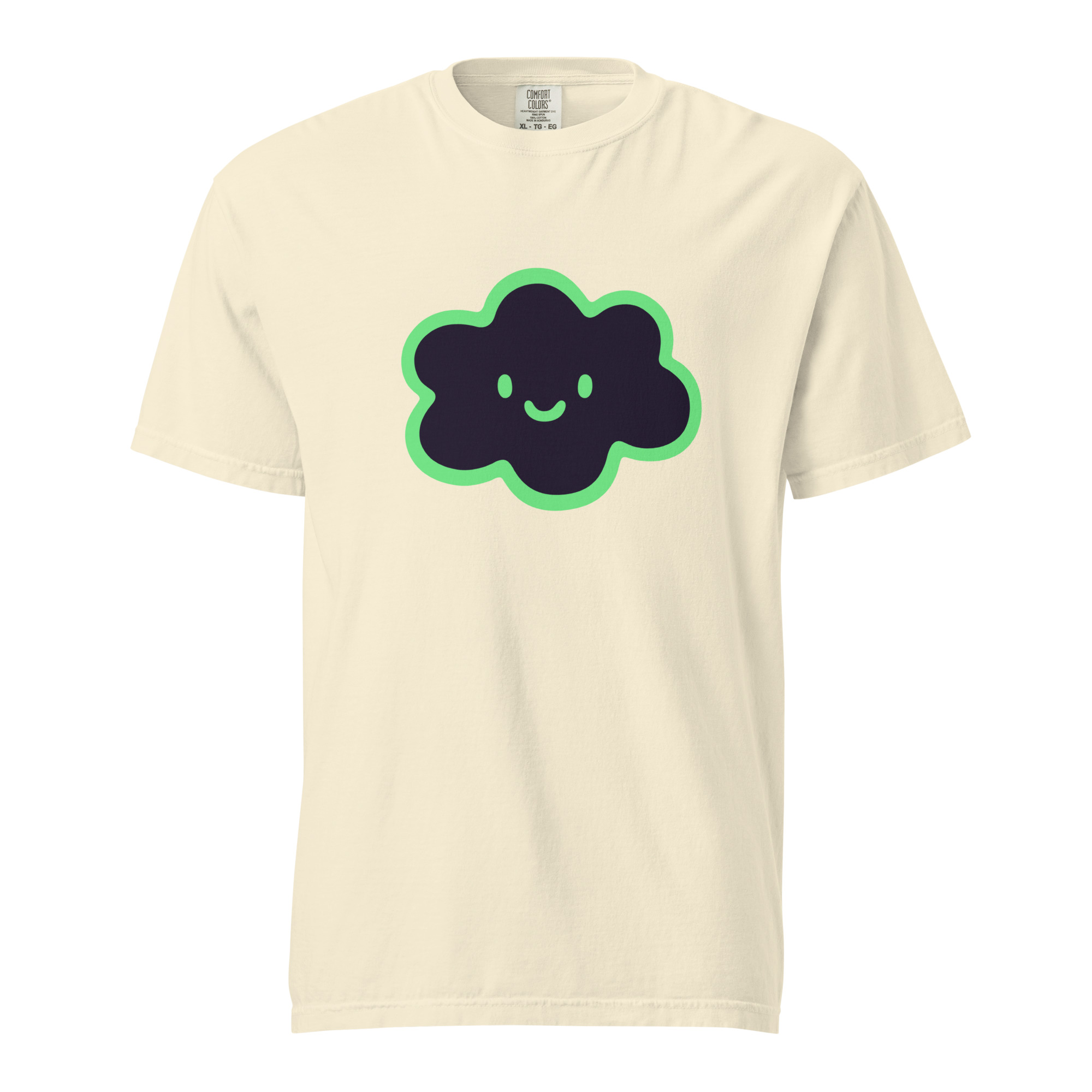Unisex garment-dyed heavyweight t-shirt "Happy Cloud" - Image 11