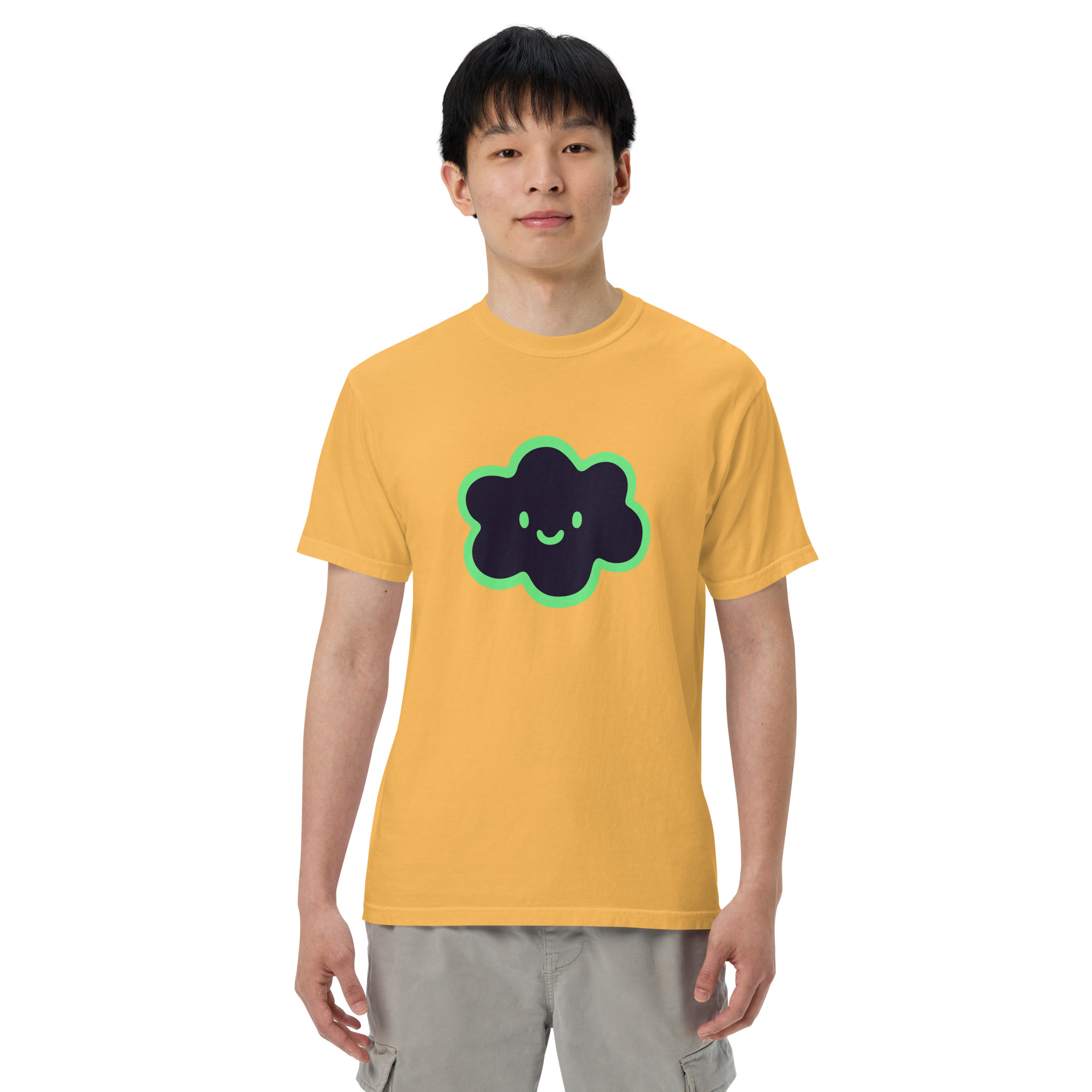 Unisex garment-dyed heavyweight t-shirt "Happy Cloud" - Image 17