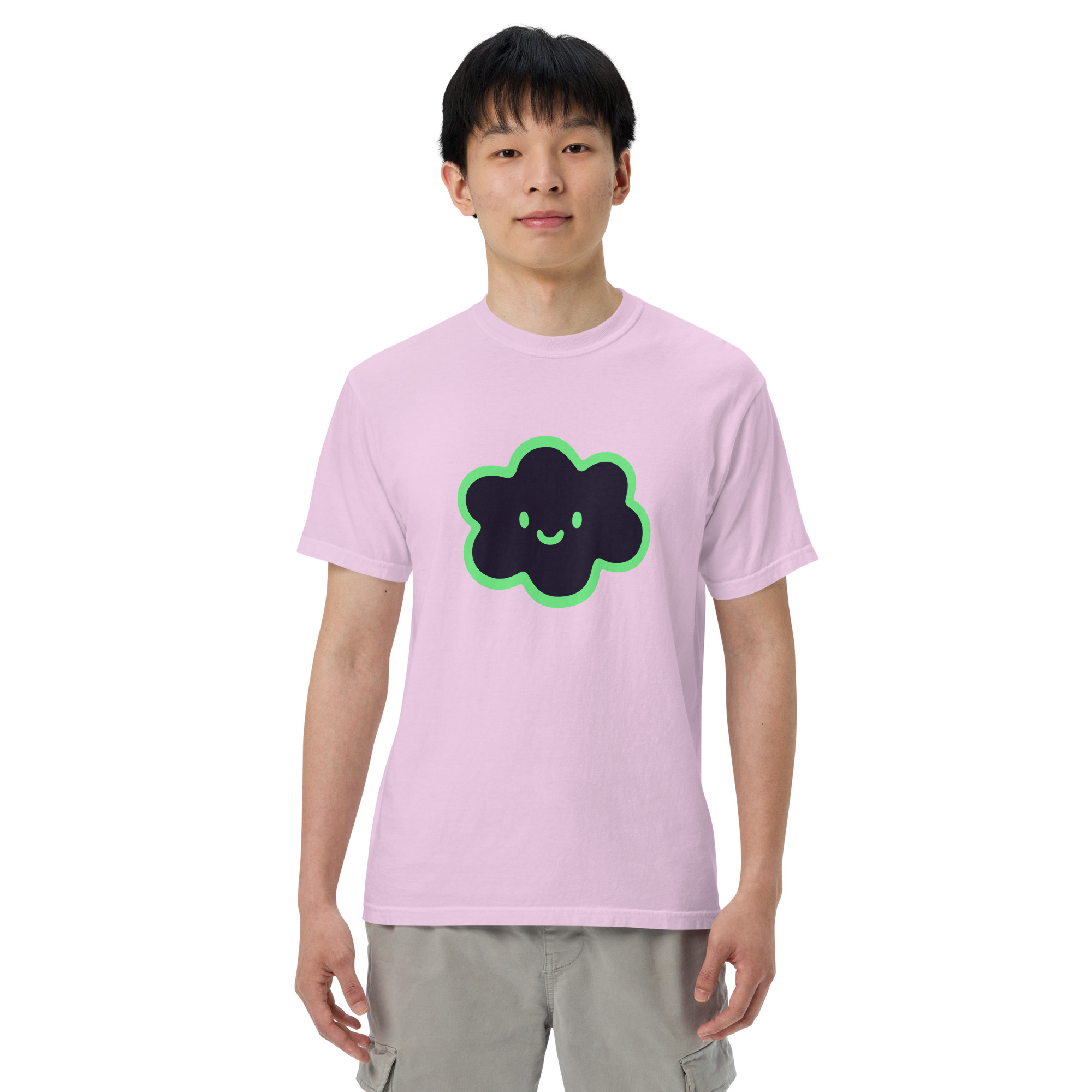 Unisex garment-dyed heavyweight t-shirt "Happy Cloud" - Image 19