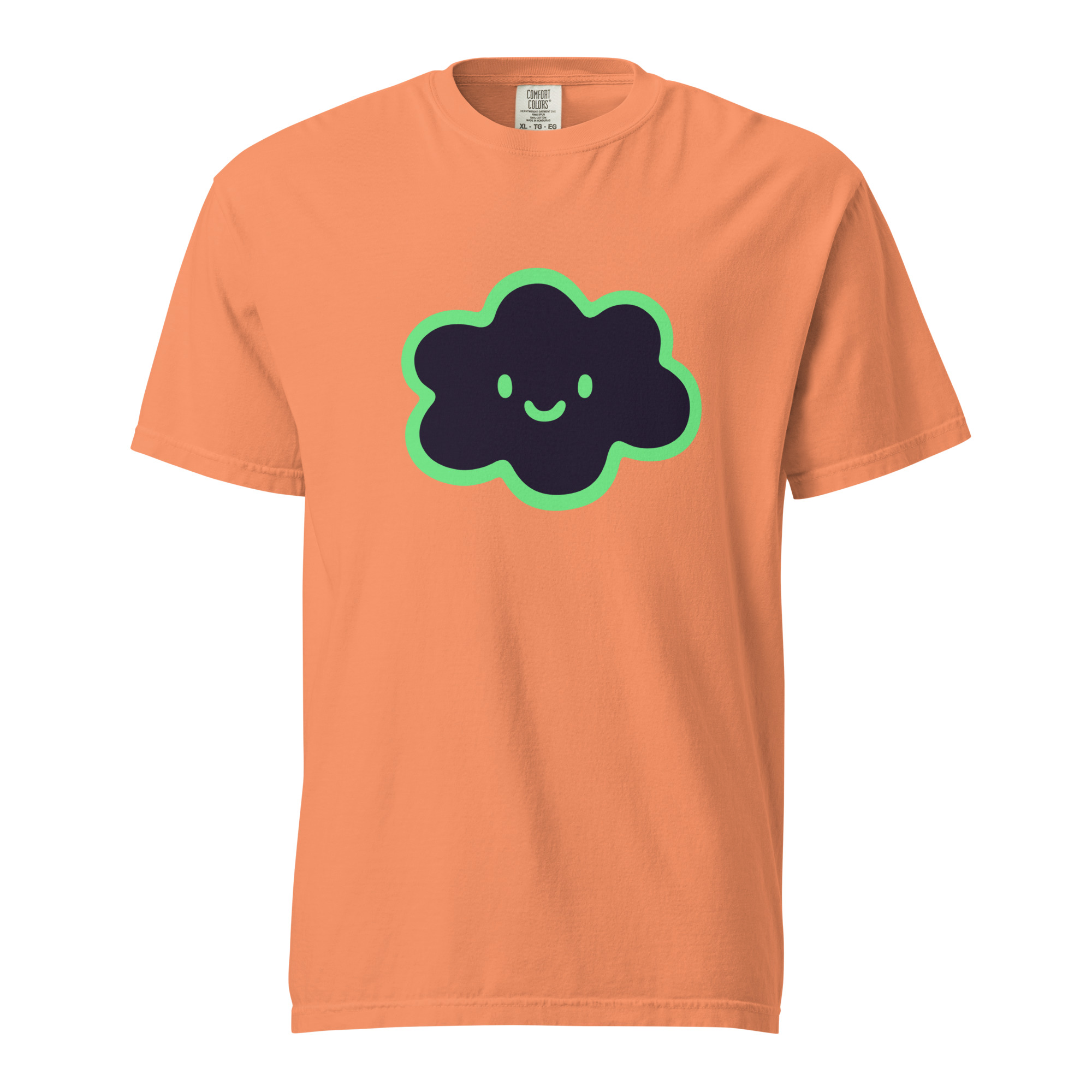 Unisex garment-dyed heavyweight t-shirt "Happy Cloud" - Image 2