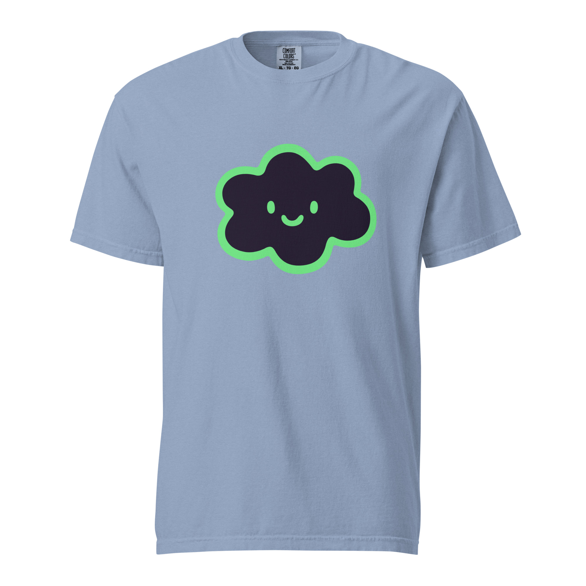 Unisex garment-dyed heavyweight t-shirt "Happy Cloud" - Image 3