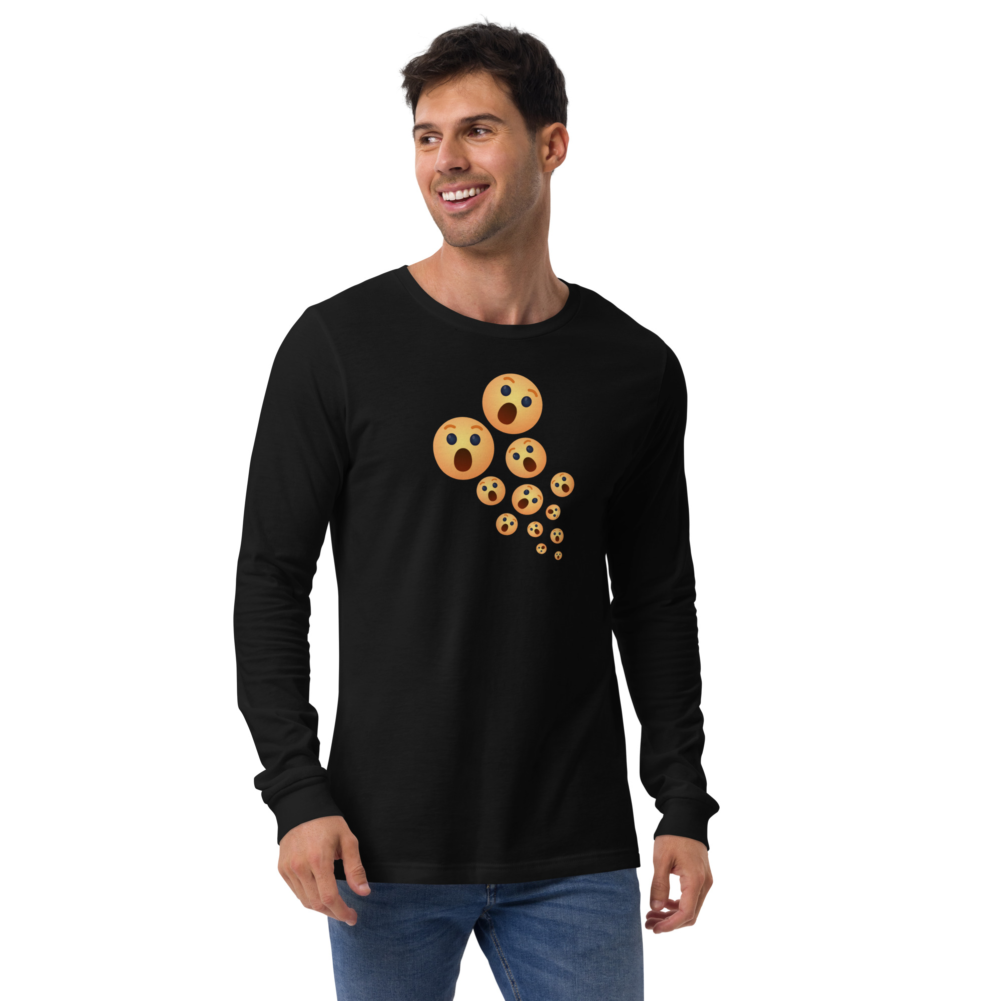 Unisex Long Sleeve Tee "Shock Burst" - Image 15