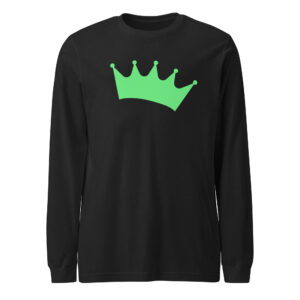 Alternative view of Unisex Long Sleeve Tee "Crown"