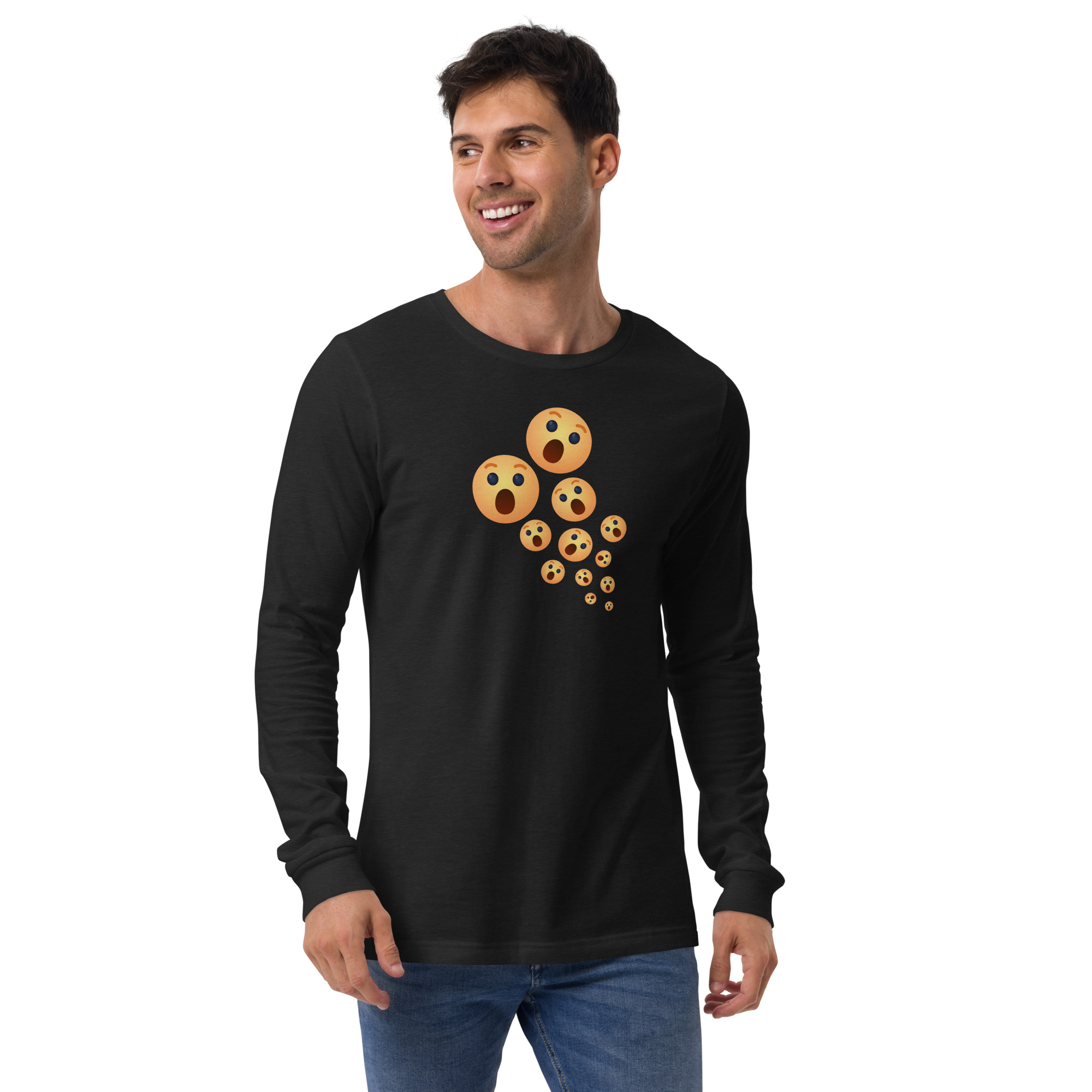 Unisex Long Sleeve Tee "Shock Burst" - Image 14