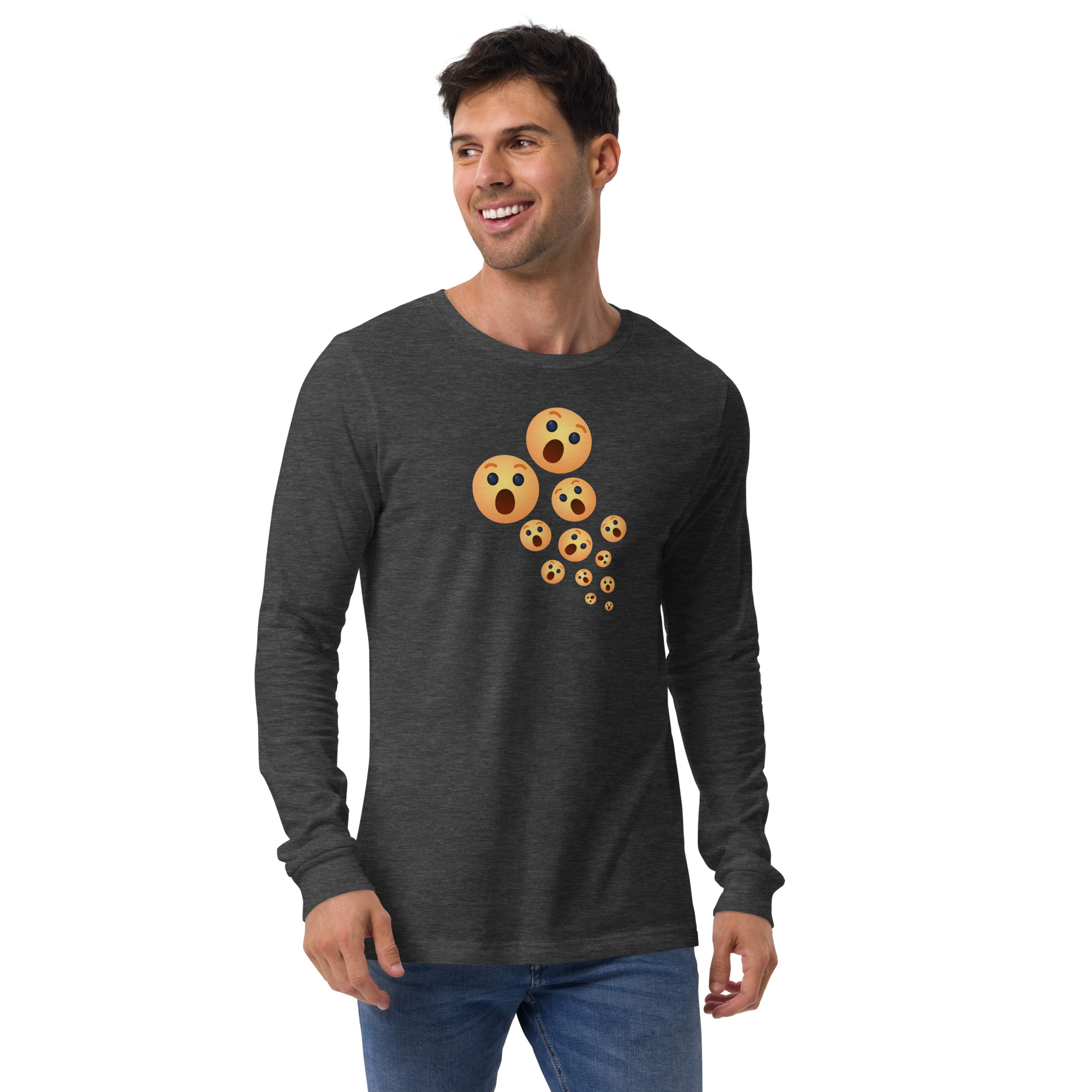 Unisex Long Sleeve Tee "Shock Burst" - Image 20