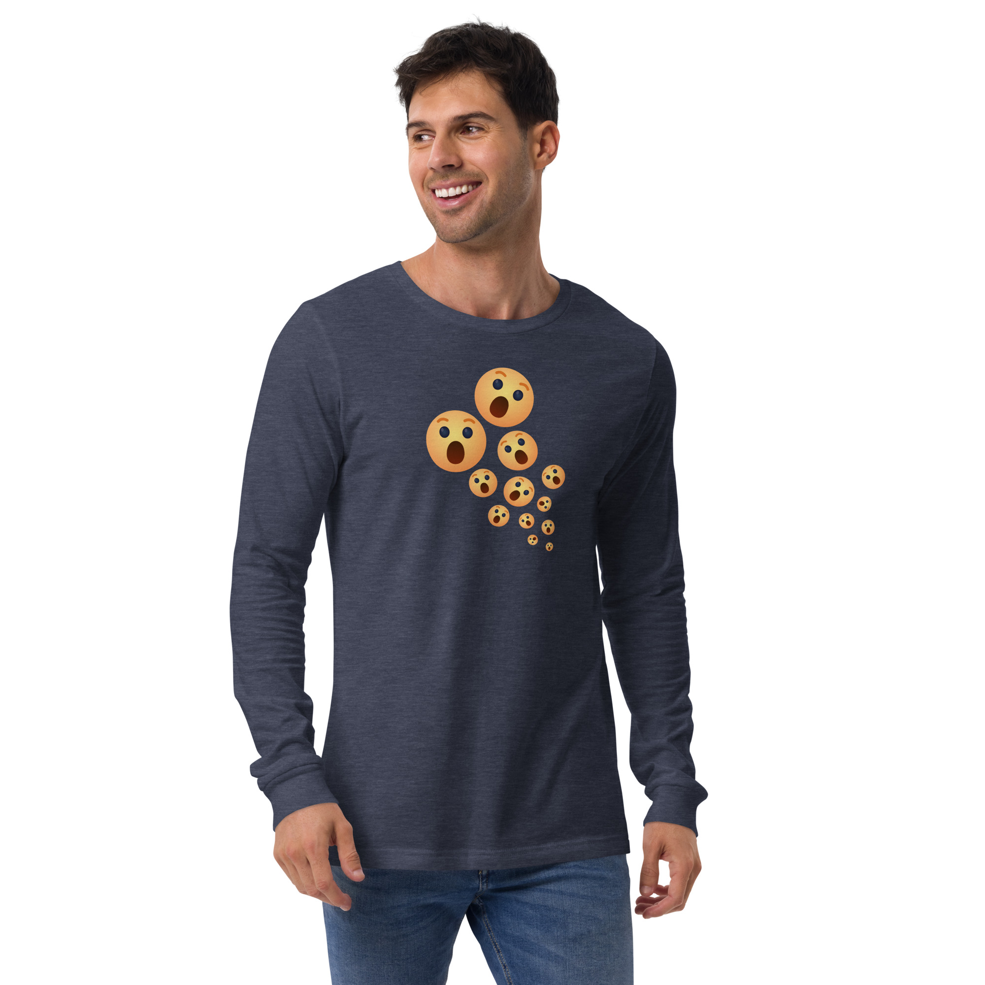 Unisex Long Sleeve Tee "Shock Burst" - Image 22