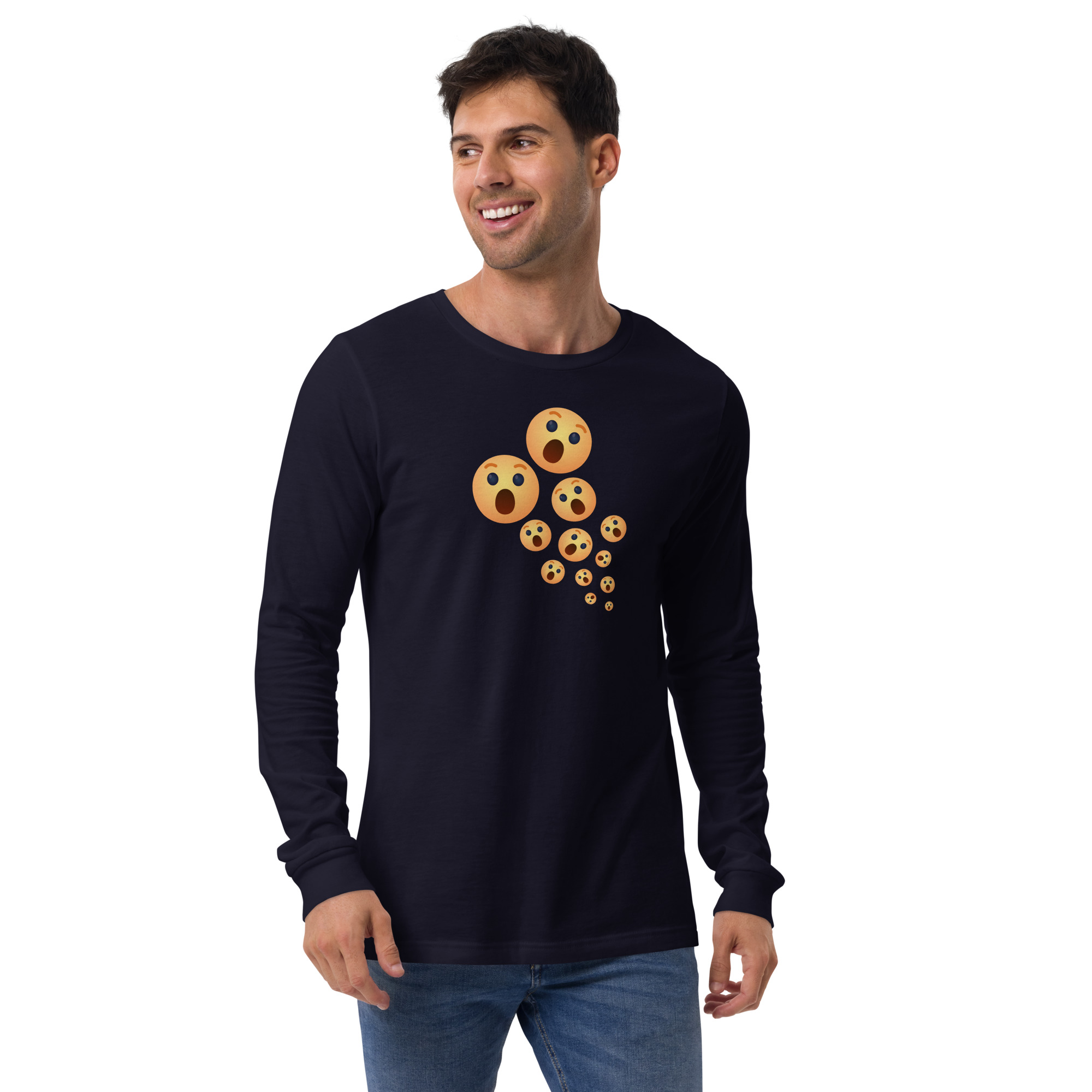 Unisex Long Sleeve Tee "Shock Burst" - Image 16