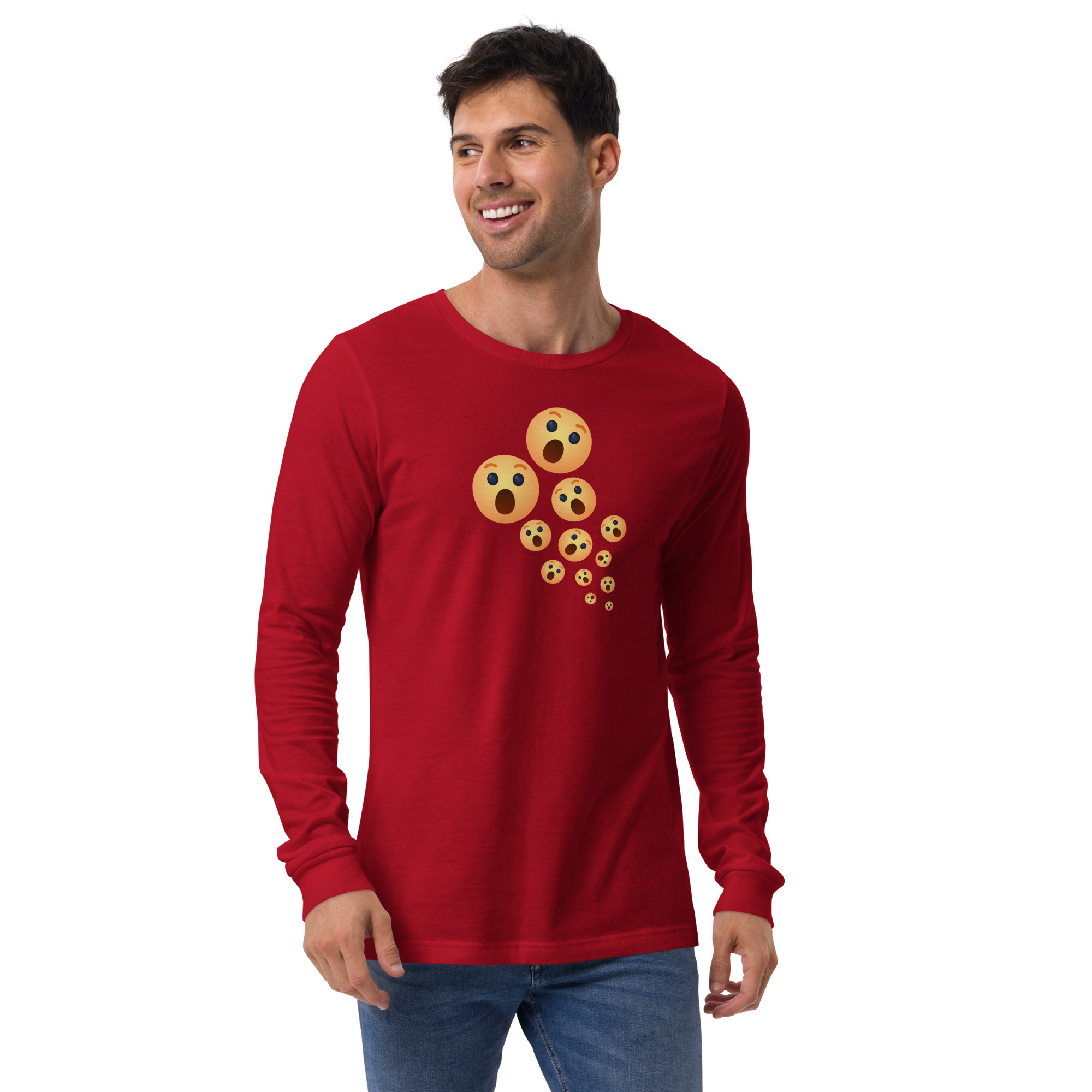 Unisex Long Sleeve Tee "Shock Burst" - Image 18