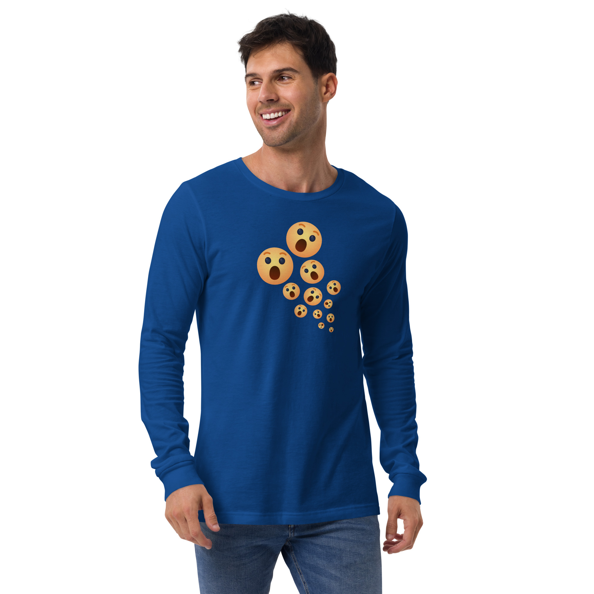 Unisex Long Sleeve Tee "Shock Burst" - Image 21