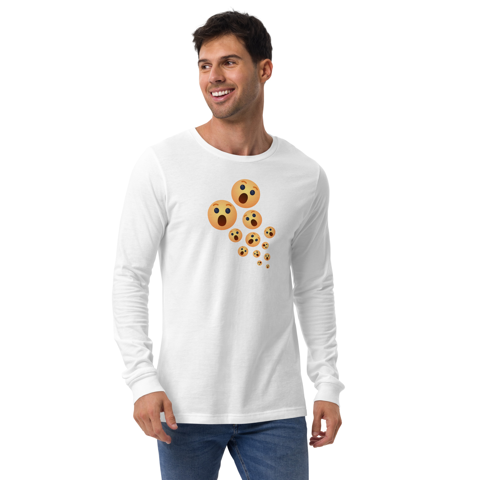 Unisex Long Sleeve Tee "Shock Burst" - Image 26