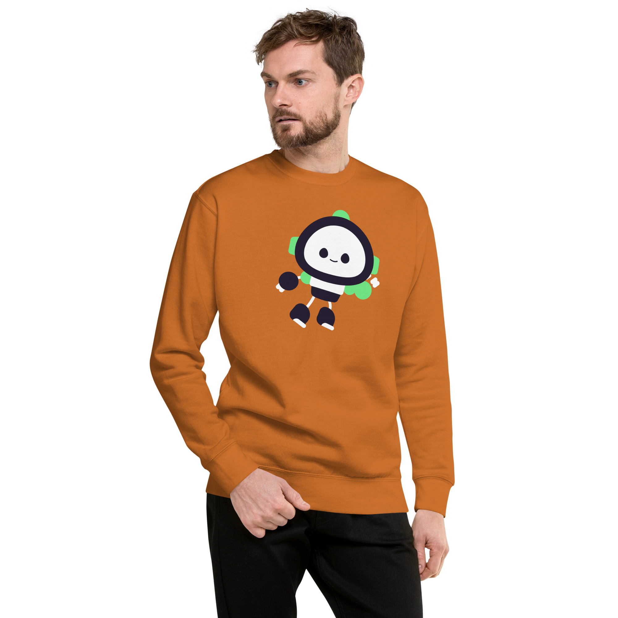 Unisex Premium Sweatshirt "Cute Bot" - Image 21