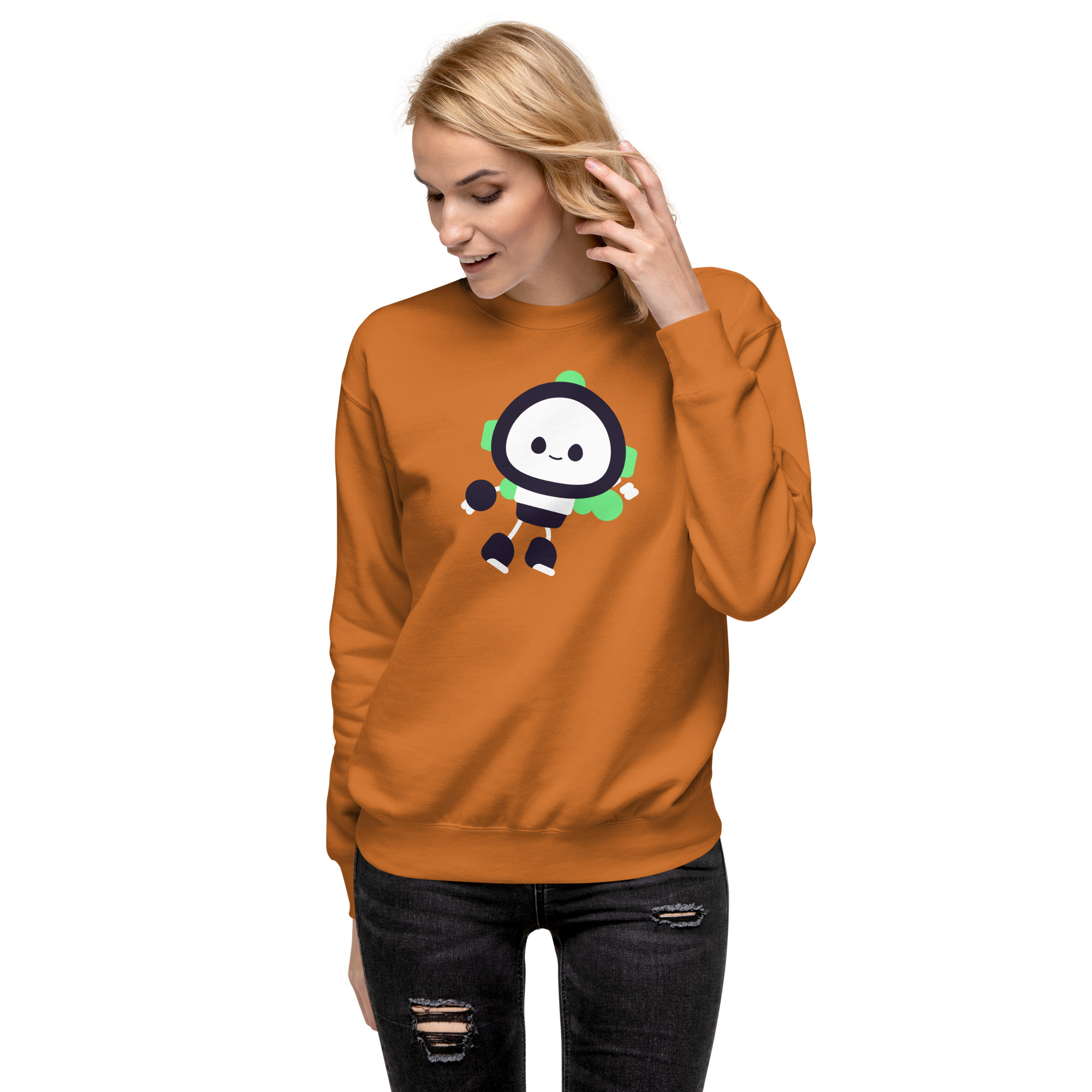 Unisex Premium Sweatshirt "Cute Bot" - Image 33