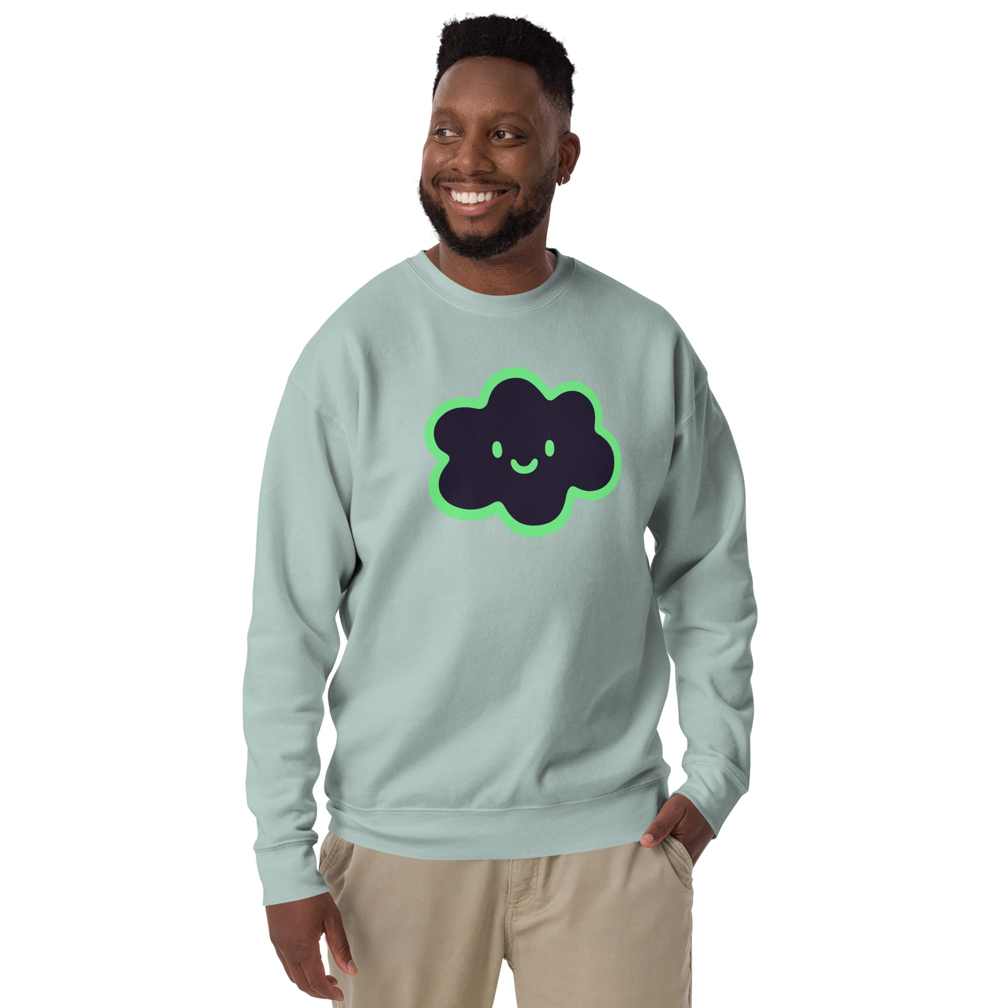Unisex Premium Sweatshirt "Happy Cloud" - Image 19