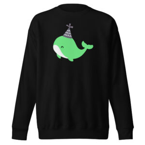 Unisex Premium Sweatshirt "Party Whale"