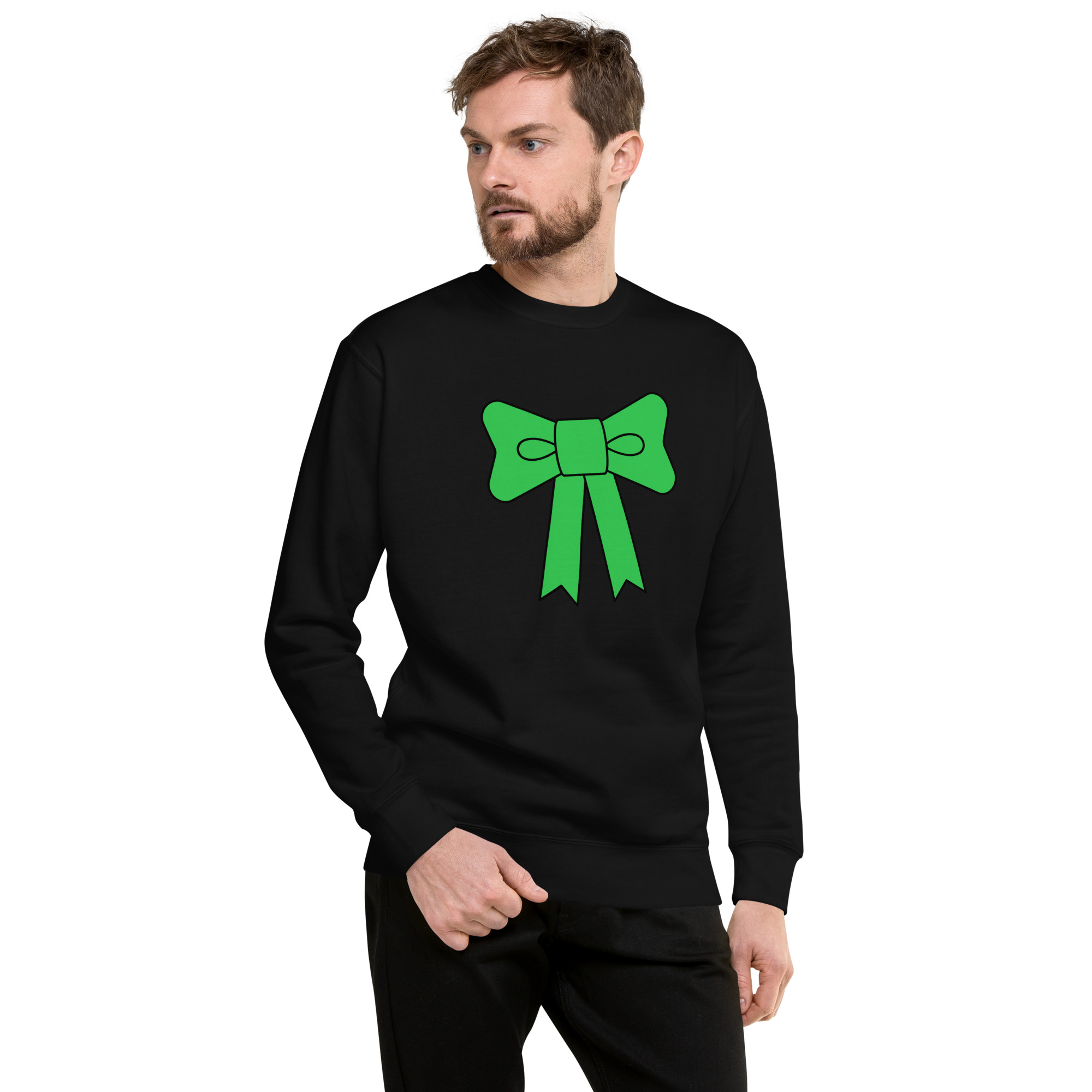Unisex Premium Sweatshirt "Ribbon Charm" - Image 13