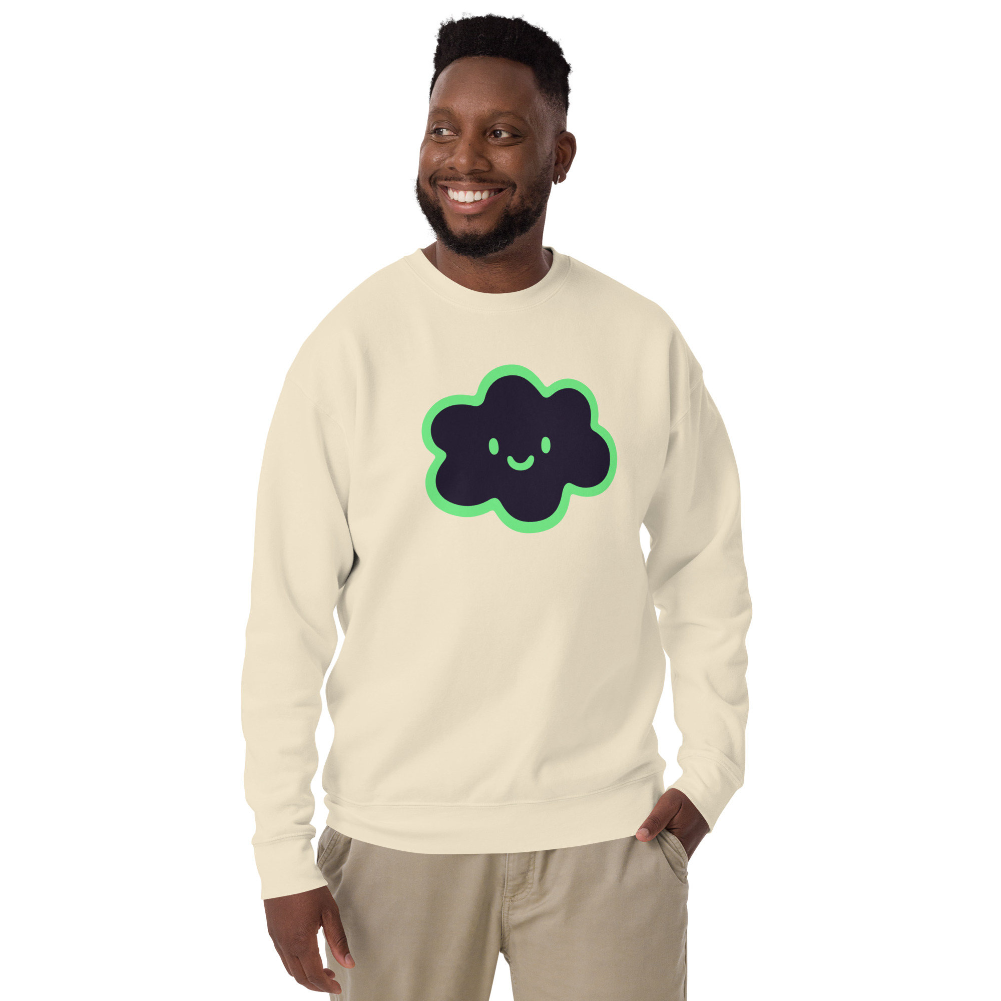 Unisex Premium Sweatshirt "Happy Cloud" - Image 22