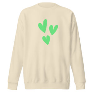 Unisex Premium Sweatshirt "Love Burst"